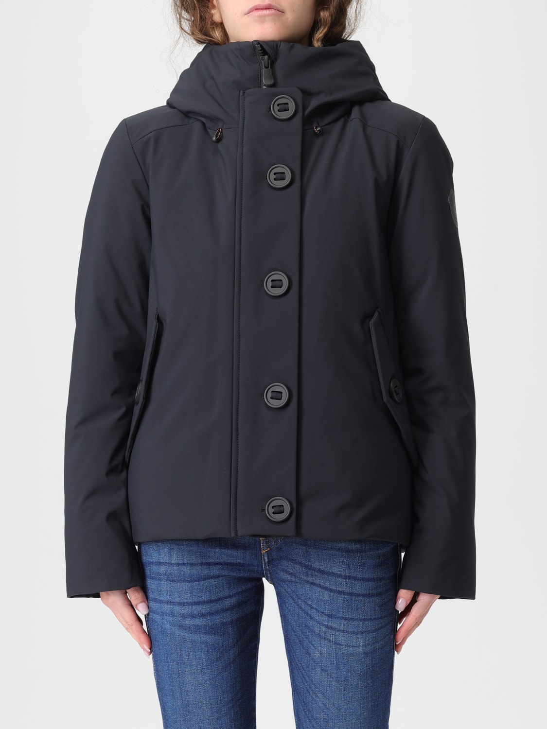 SAVE THE DUCK ABRIGO: Chaqueta mujer Save The Duck, Negro - Img 1