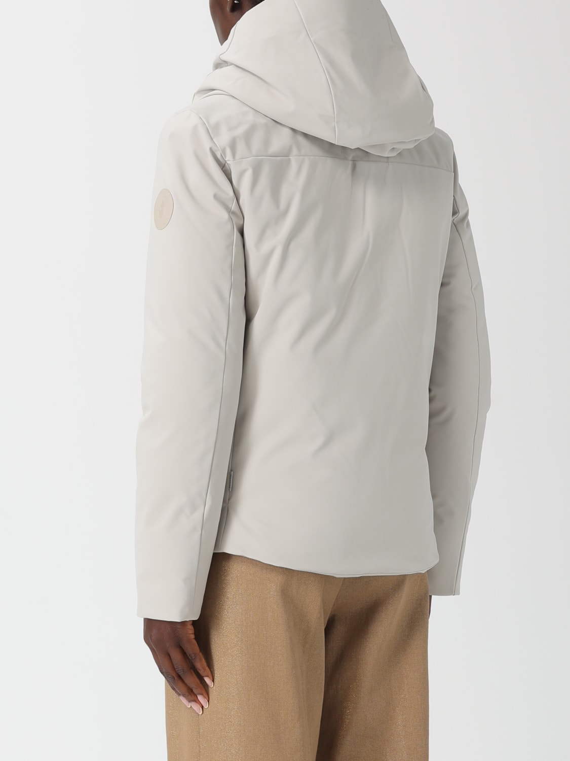 SAVE THE DUCK ABRIGO: Chaqueta mujer Save The Duck, Beige - Img 2