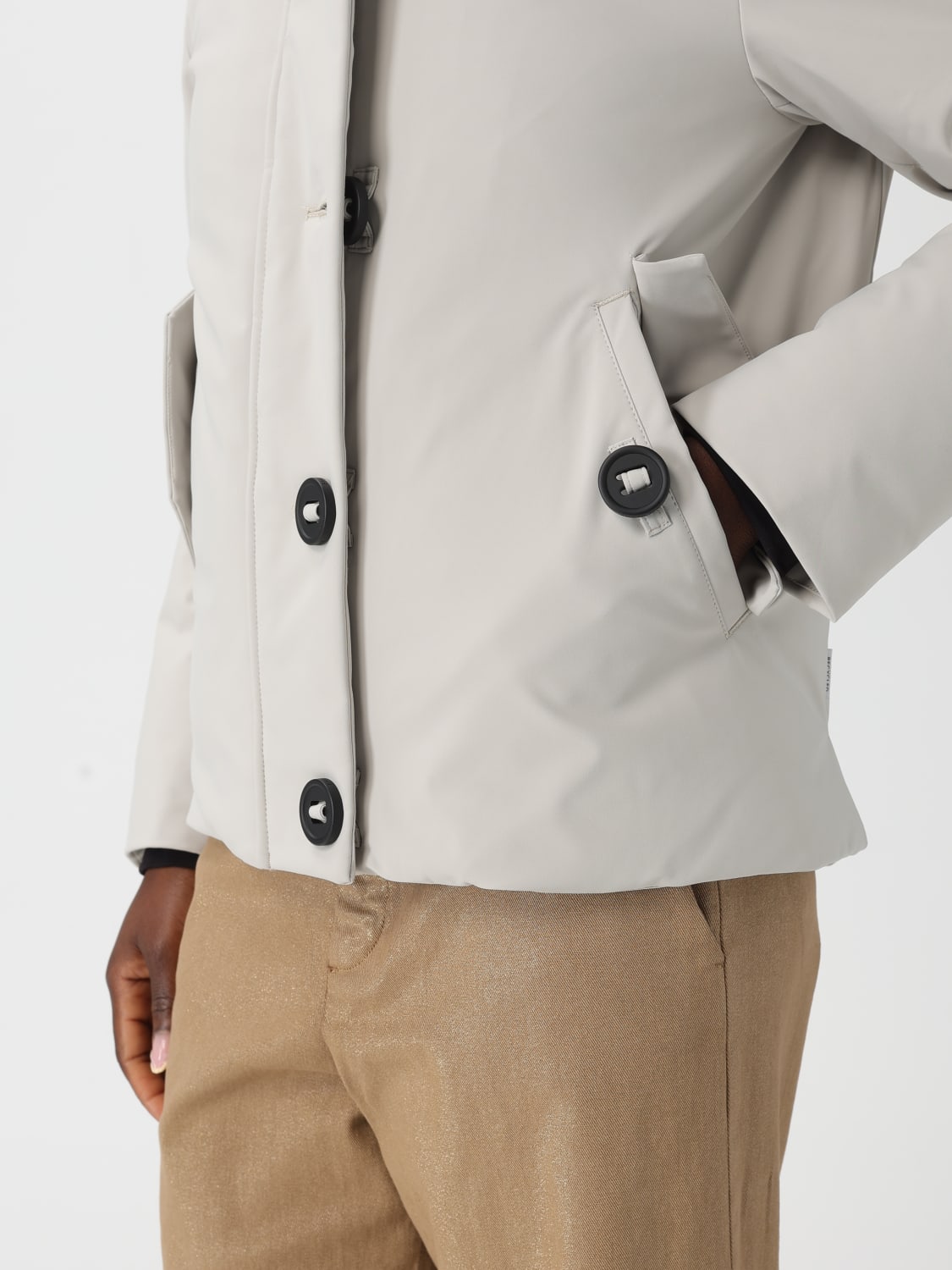 SAVE THE DUCK ABRIGO: Chaqueta mujer Save The Duck, Beige - Img 4