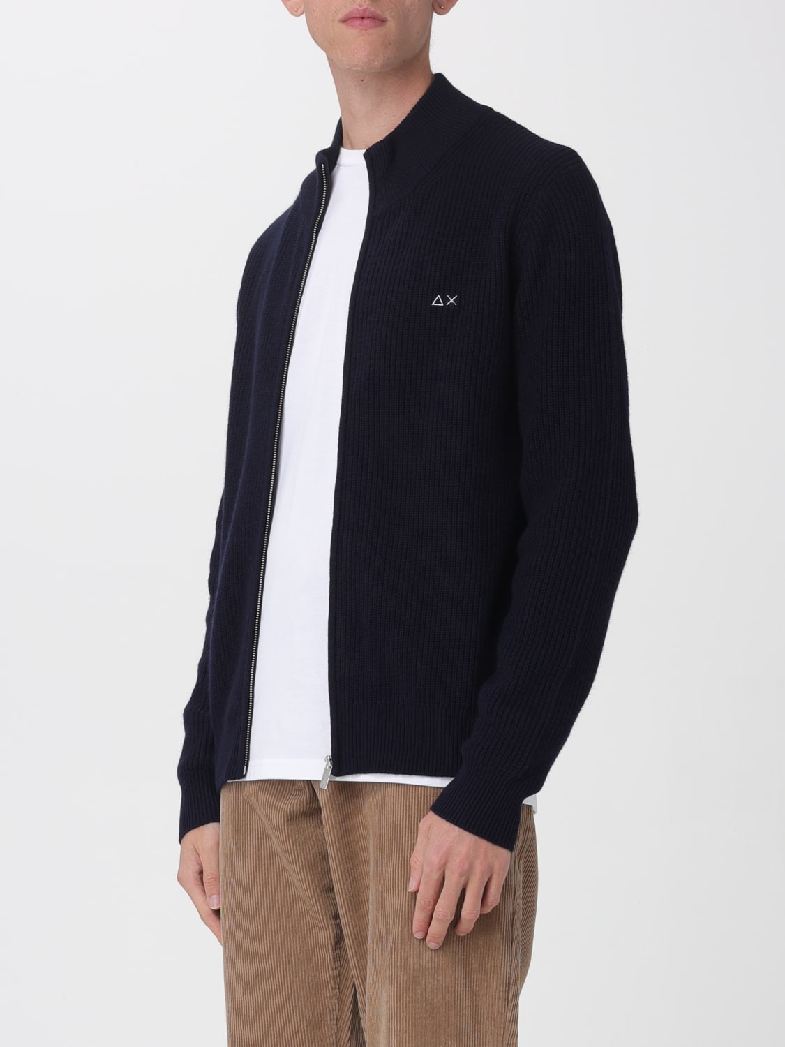 SUN68 SWEATER: Sweater men SUN68, Blue - Img 3