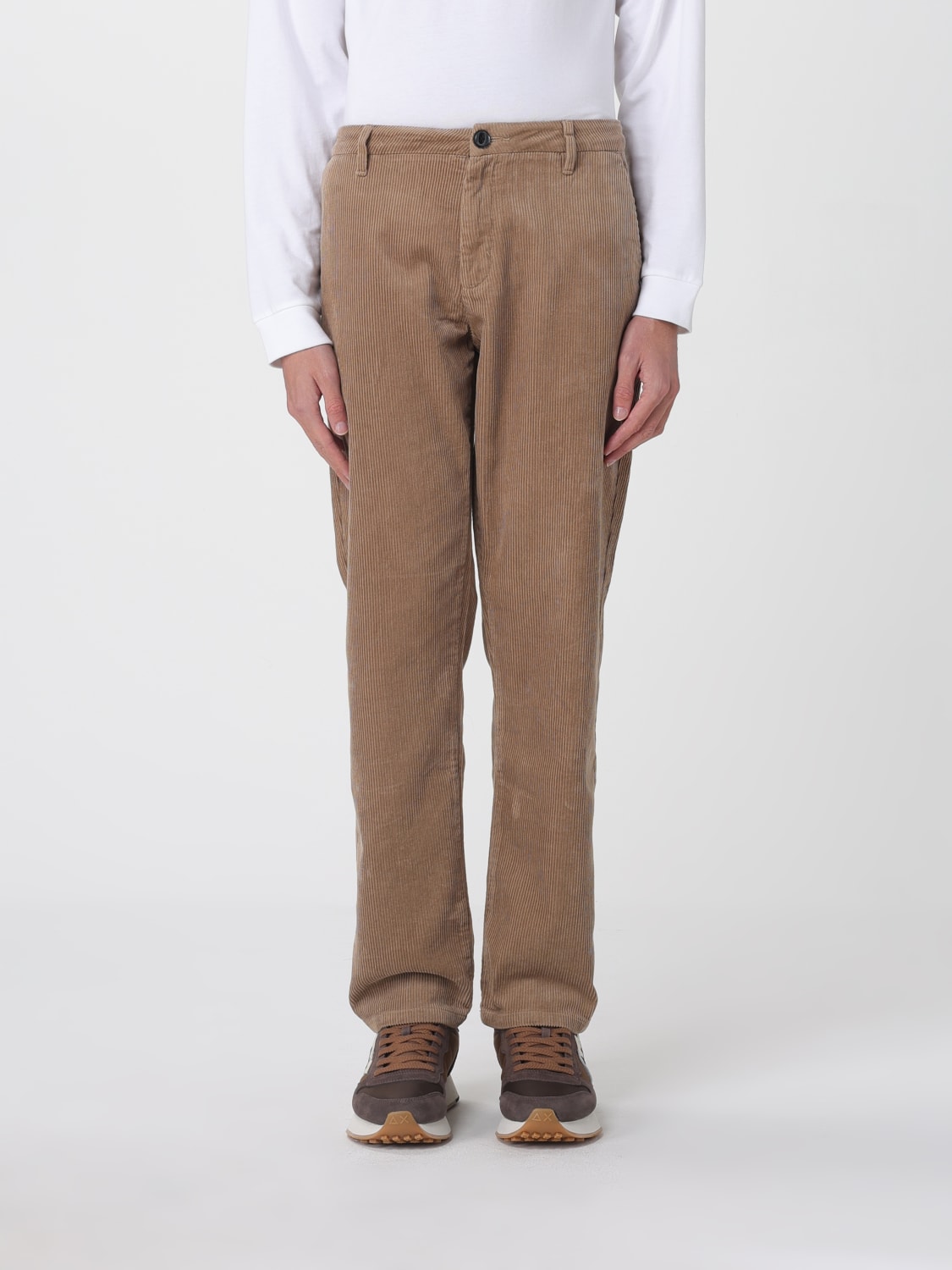 SUN68 PANTS: Pants men SUN68, Beige - Img 1