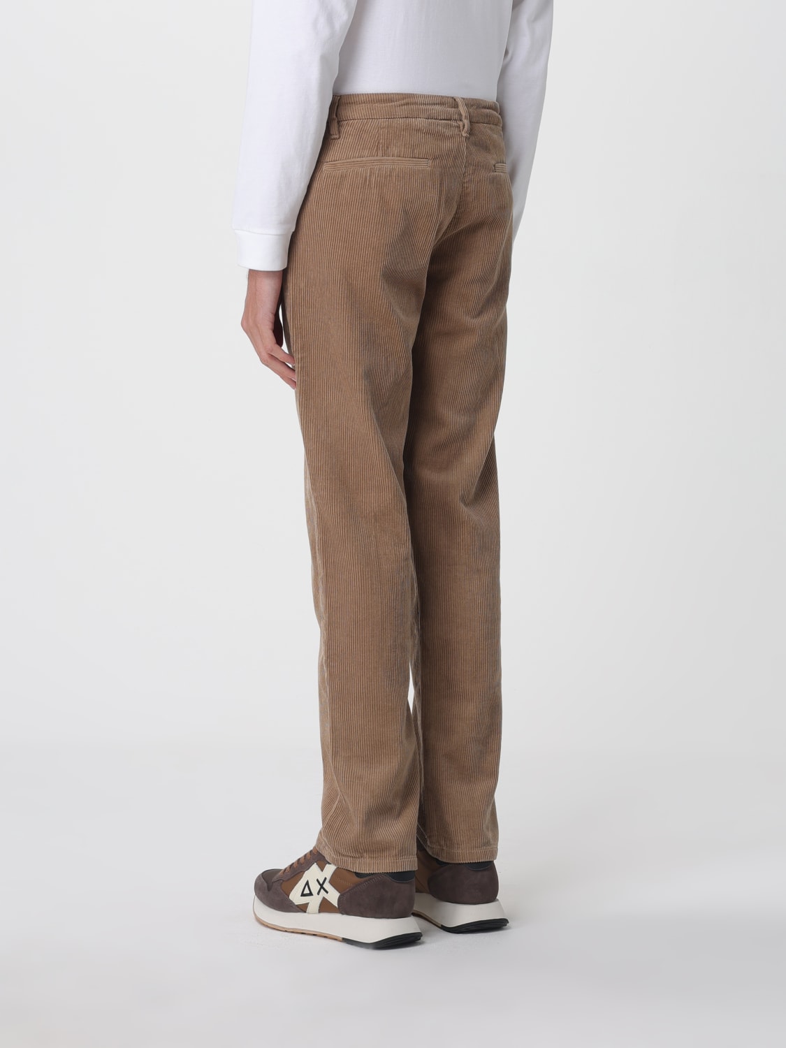 SUN68 PANTS: Pants men SUN68, Beige - Img 2
