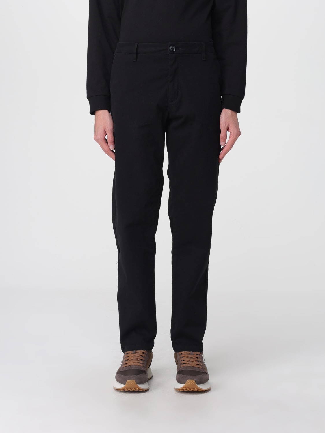 SUN68 PANTS: Pants men SUN68, Black - Img 1