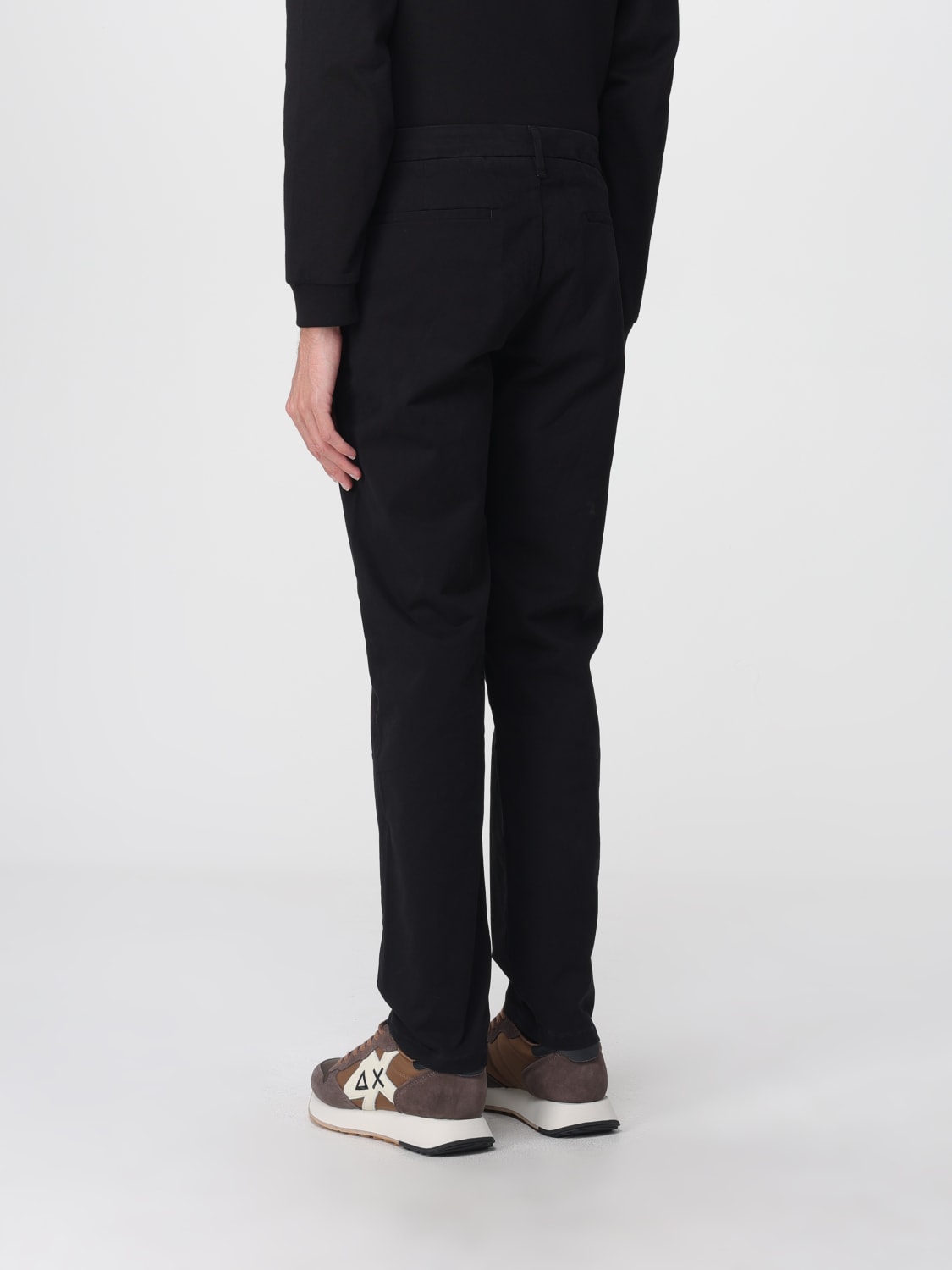 SUN68 PANTS: Pants men SUN68, Black - Img 2