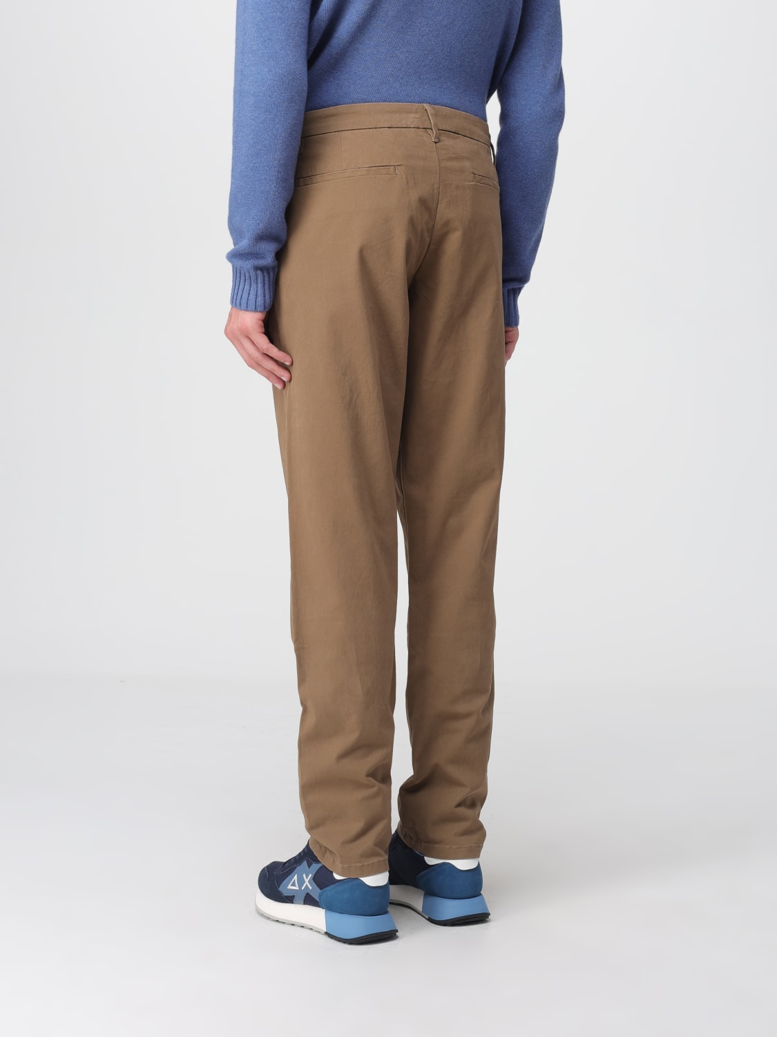 SUN68 PANTS: Pants men SUN68, Mud - Img 2