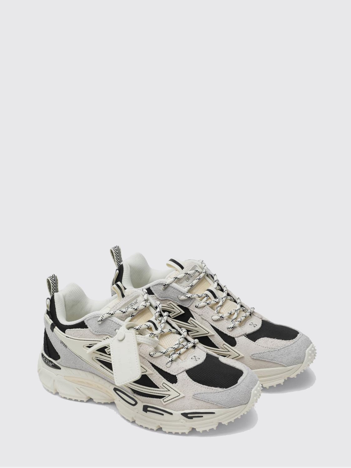 OFF-WHITE SNEAKERS: Sneakers men Off-white, Beige - Img 2