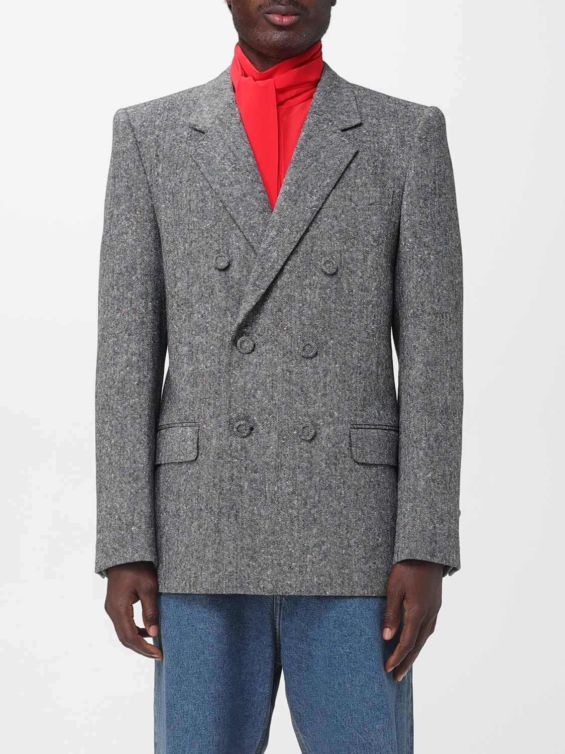 VALENTINO JACKET: Jacket men Valentino, Grey - Img 1