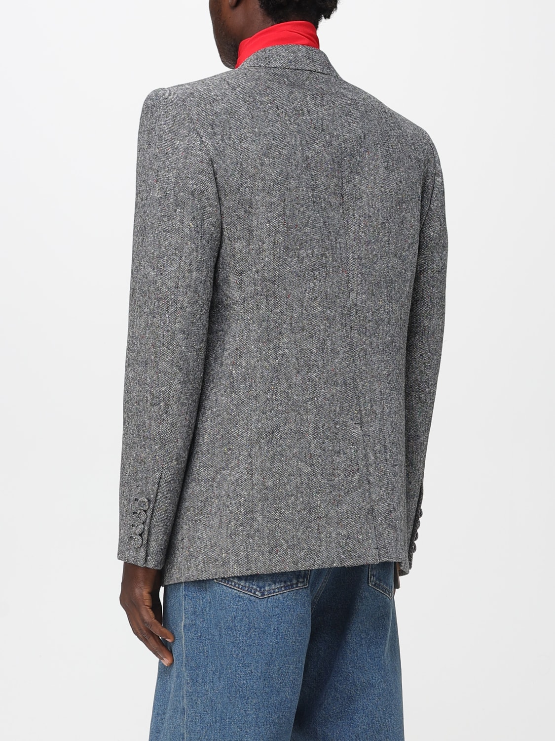 VALENTINO JACKET: Jacket men Valentino, Grey - Img 3