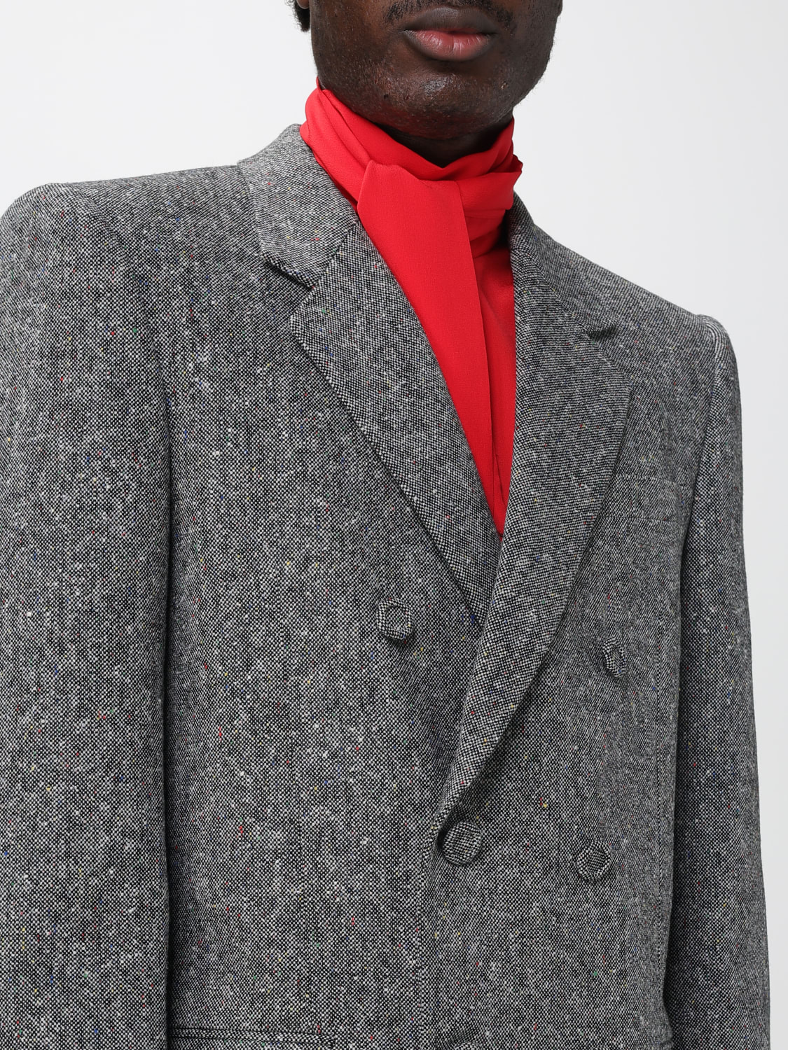 VALENTINO JACKET: Jacket men Valentino, Grey - Img 5