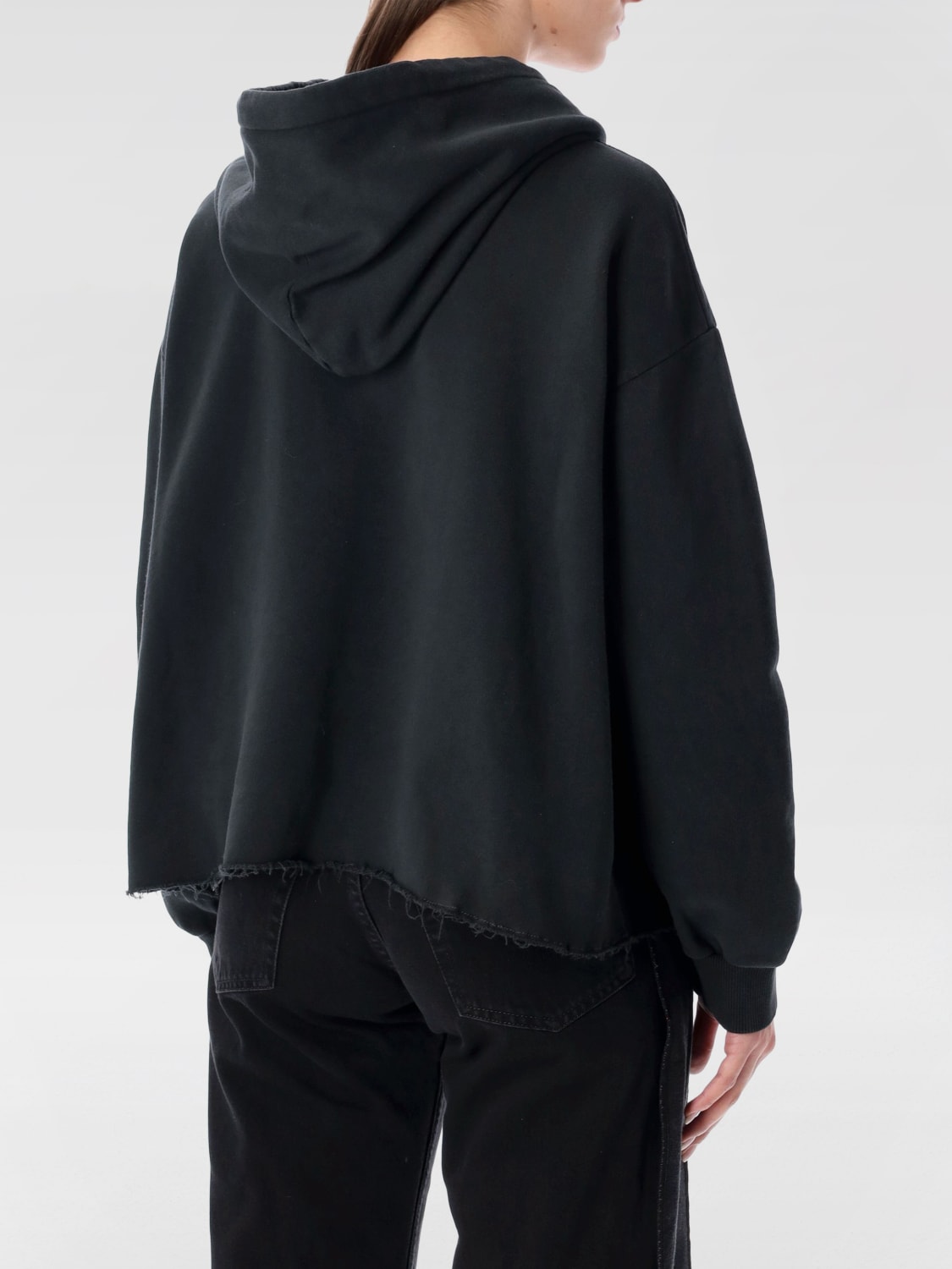 MM6 MAISON MARGIELA SWEATSHIRT: Sweatshirt woman Mm6 Maison Margiela, Black - Img 2