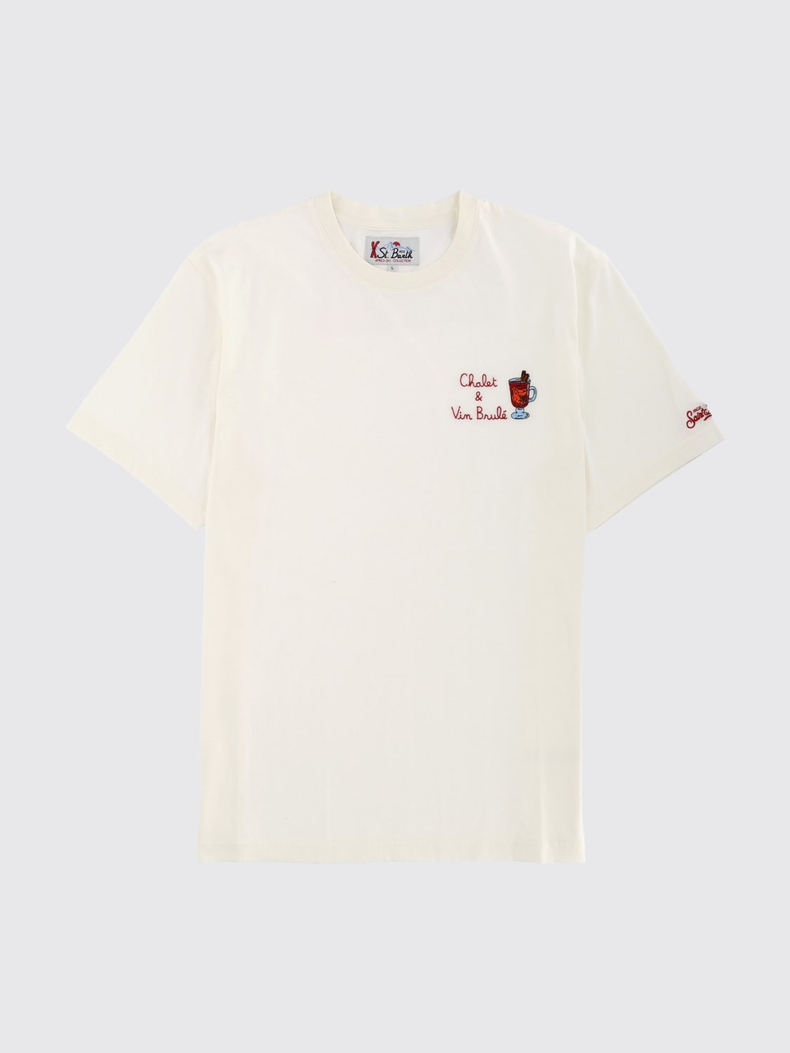 MC2 SAINT BARTH T-SHIRT: T-shirt men Mc2 Saint Barth, Blush Pink - Img 2