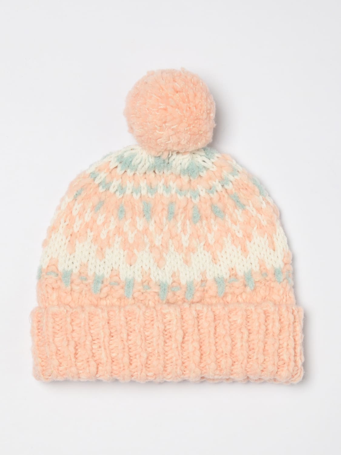 MONCLER GORRO: Gorro niños Moncler, Rosa - Img 2