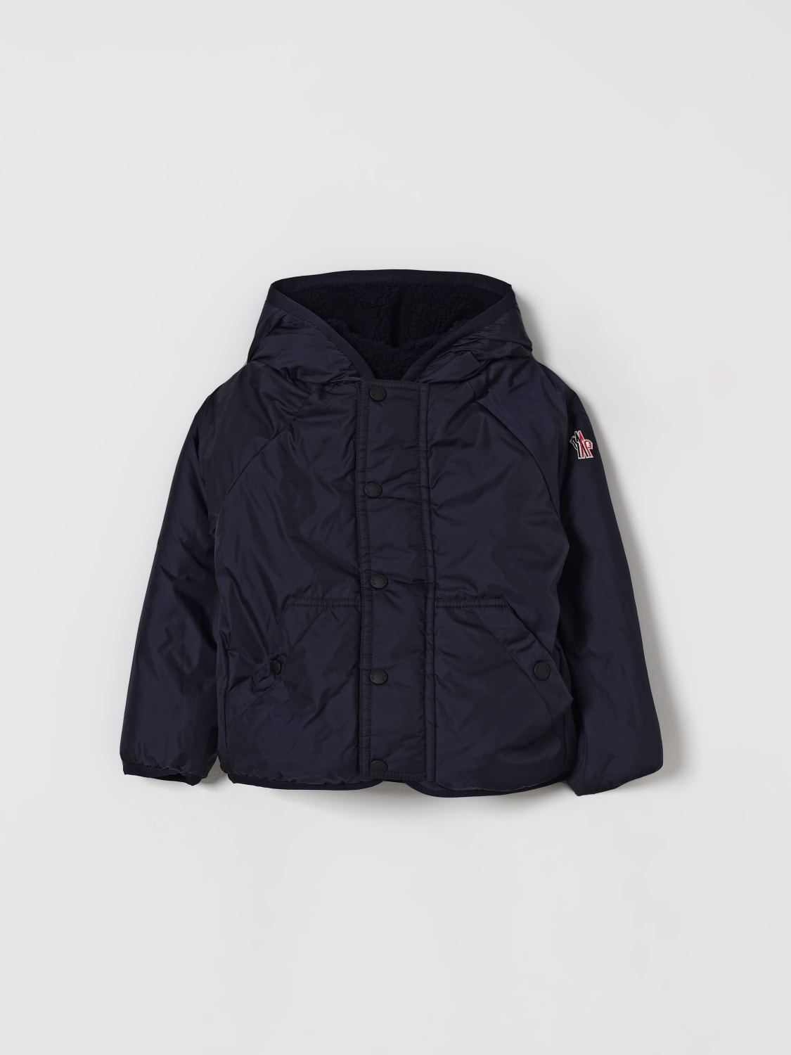 MONCLER JACKET: Sweater kids Moncler, Gnawed Blue - Img 3