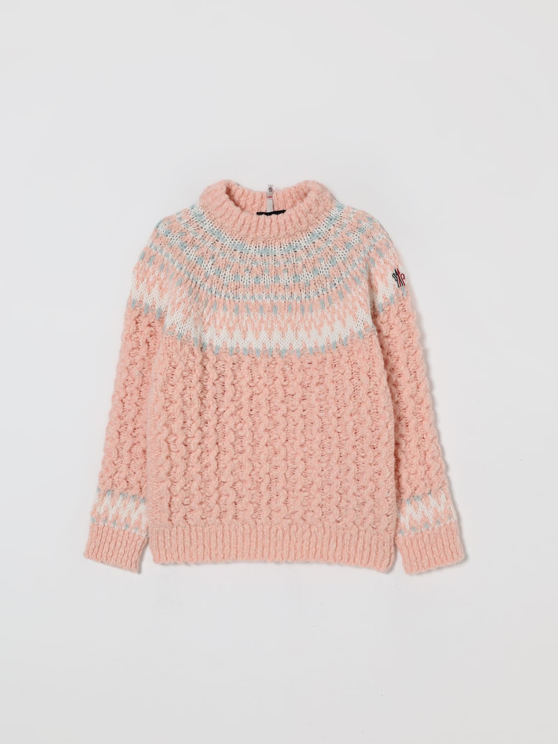 MONCLER SWEATER: Sweater kids Moncler, Pink - Img 1