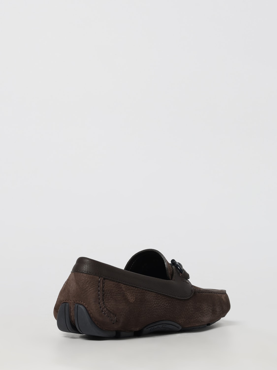 FERRAGAMO LOAFERS: Loafers men Ferragamo, Brown - Img 3