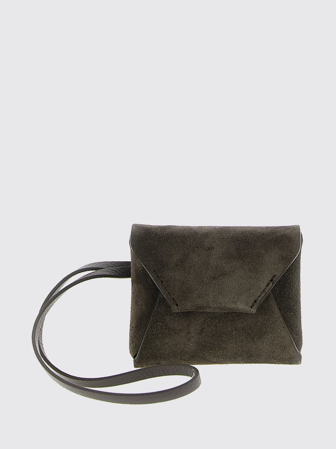 BRUNELLO CUCINELLI KEYRING: Shoulder bag men Brunello Cucinelli, Brown - Img 1