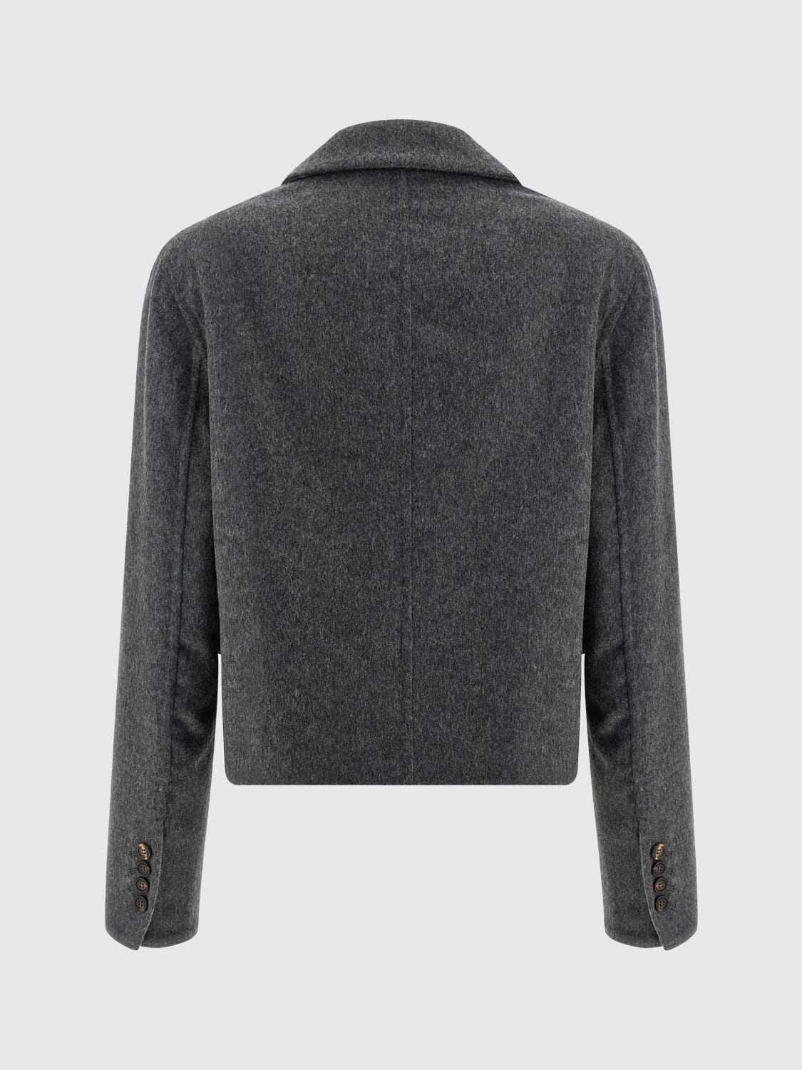 BRUNELLO CUCINELLI COAT: Jacket woman Brunello Cucinelli, Grey - Img 3