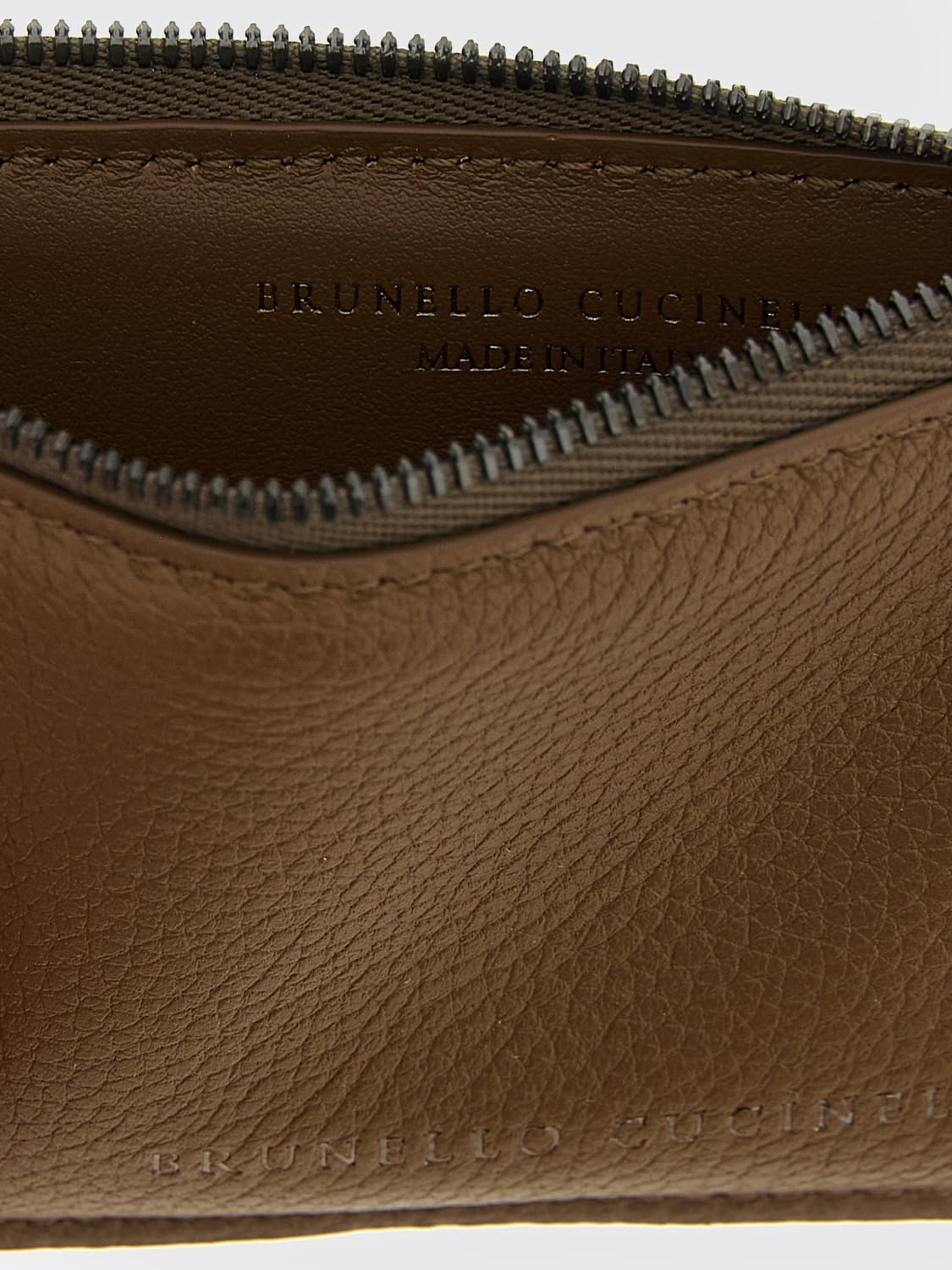 BRUNELLO CUCINELLI WALLET: Briefcase woman Brunello Cucinelli, Brown - Img 3