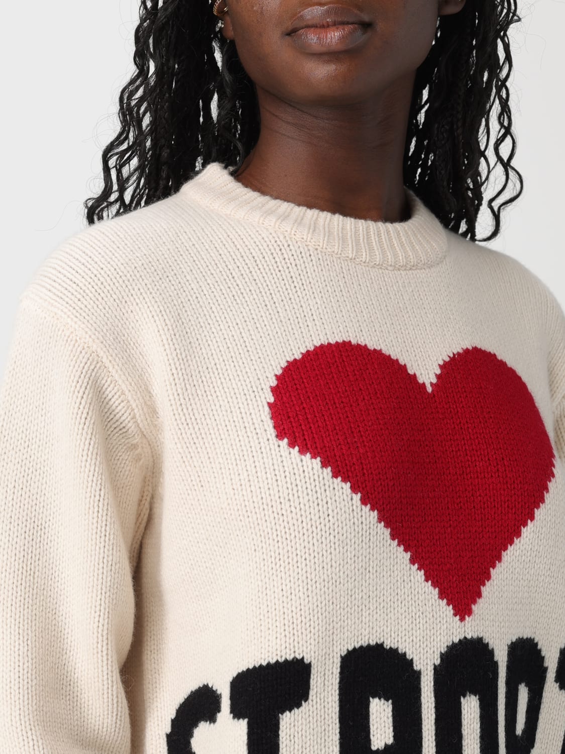 MC2 SAINT BARTH PULLOVER: Pullover damen Mc2 Saint Barth, Cream - Img 3