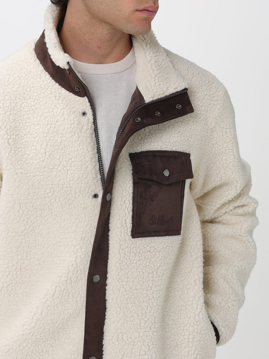 MC2 SAINT BARTH JACKET: Jacket men Mc2 Saint Barth, Milk - Img 4