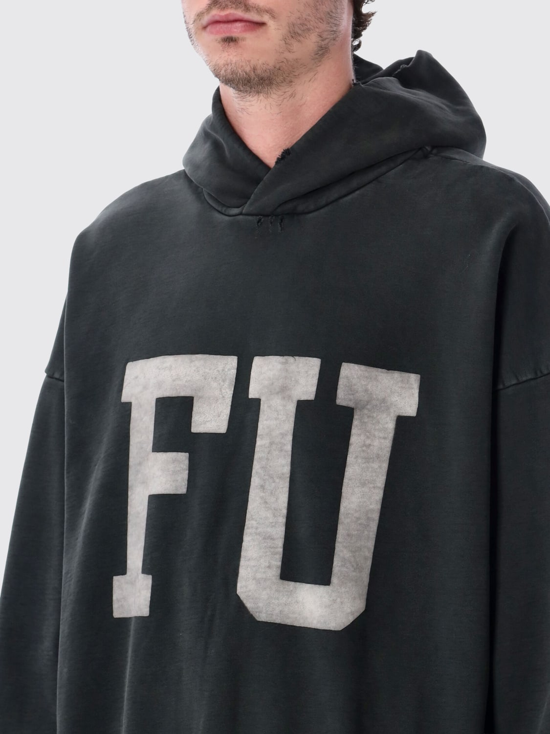 FEAR OF GOD SWEATSHIRT: Sweatshirt men Fear Of God, Black - Img 3