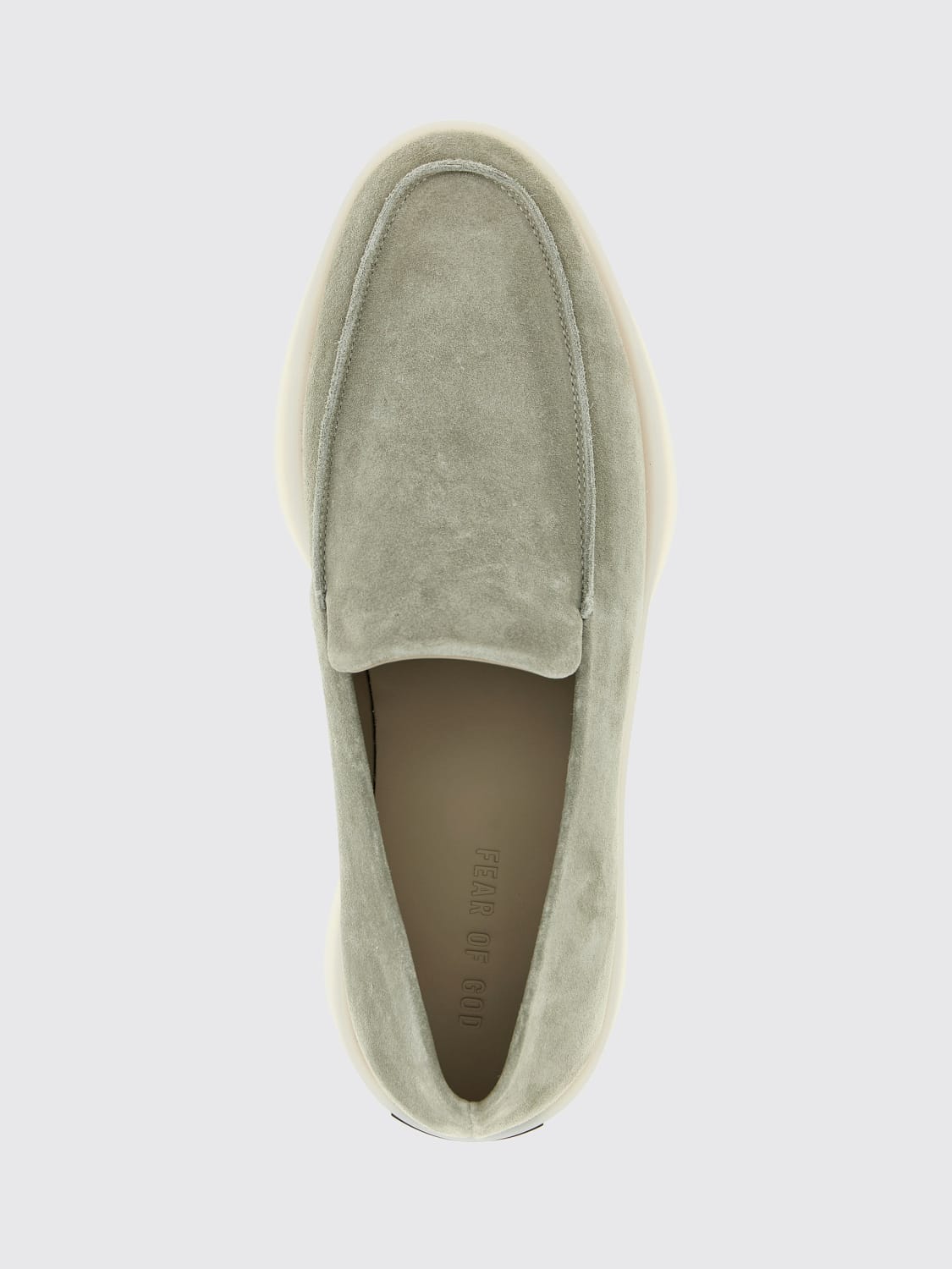 FEAR OF GOD LOAFERS: Flat shoes woman Fear Of God, Grey - Img 4