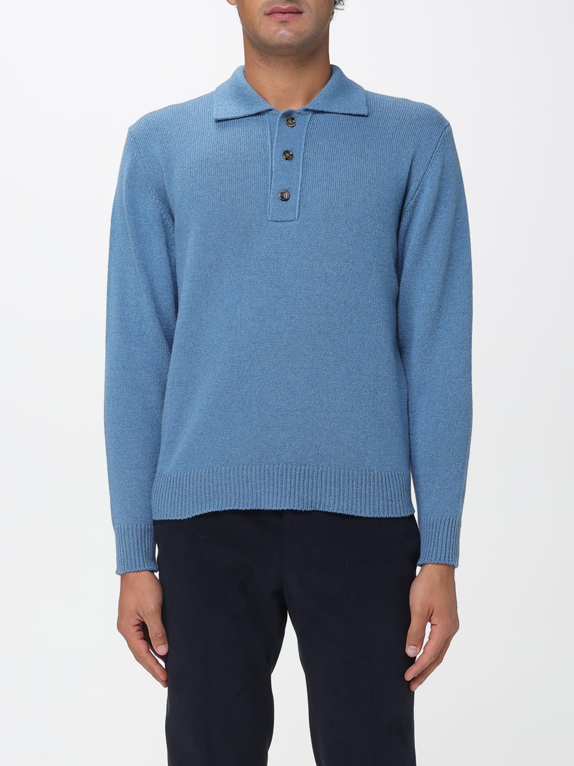 LARDINI POLO: Pullover herren Lardini, Denim - Img 1
