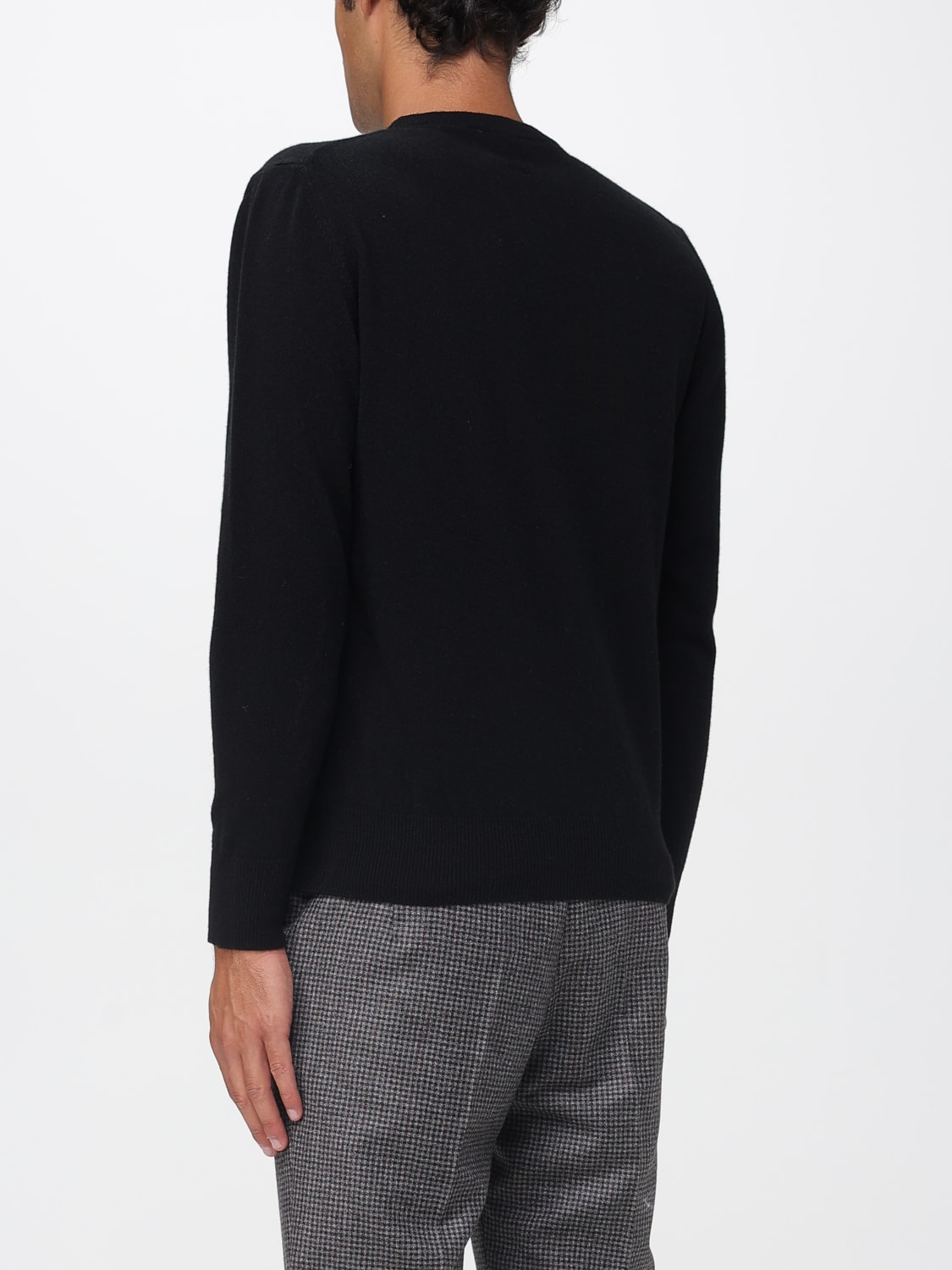 LARDINI SWEATER: Sweater men Lardini, Black - Img 2