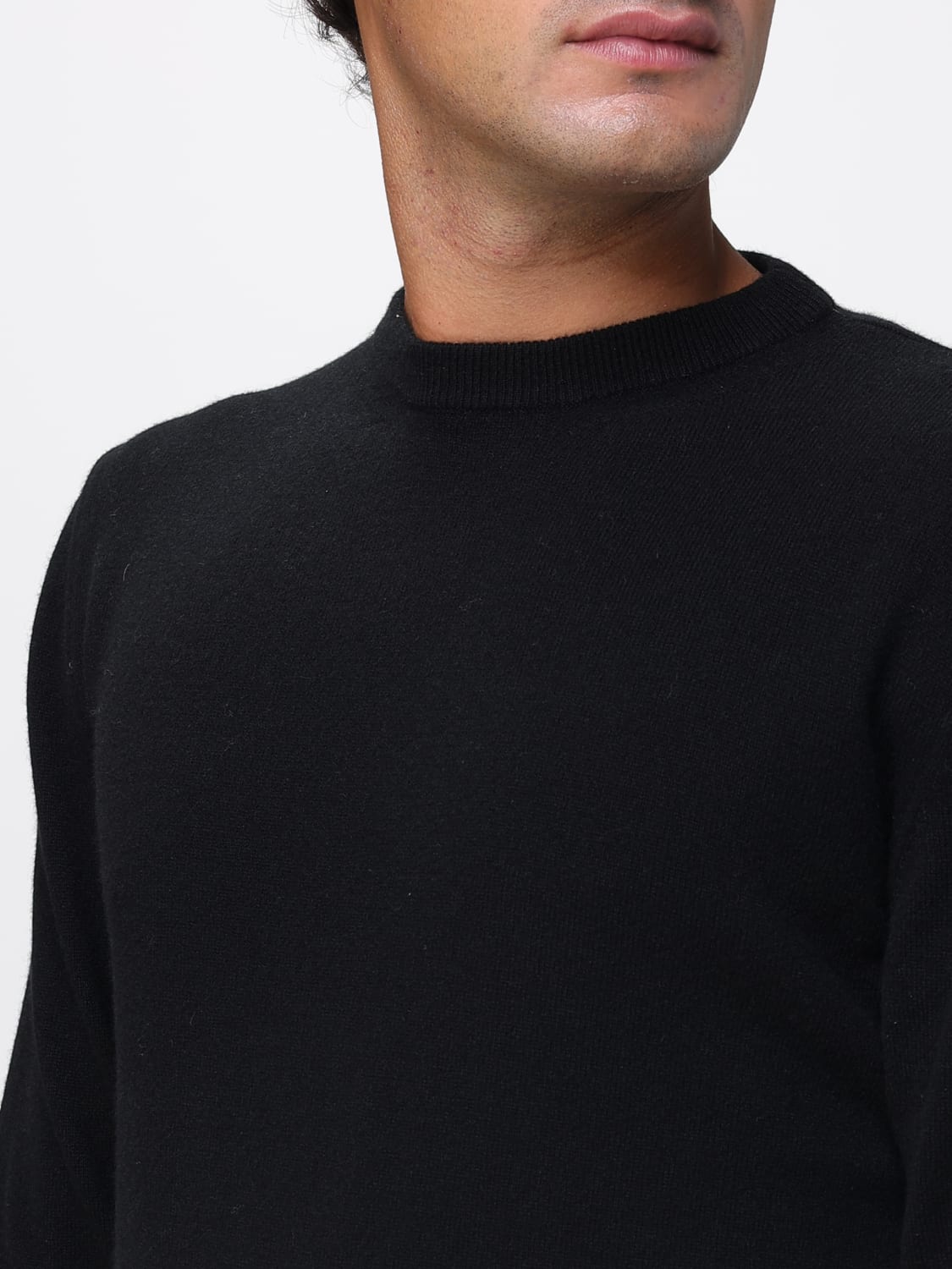 LARDINI SWEATER: Sweater men Lardini, Black - Img 3