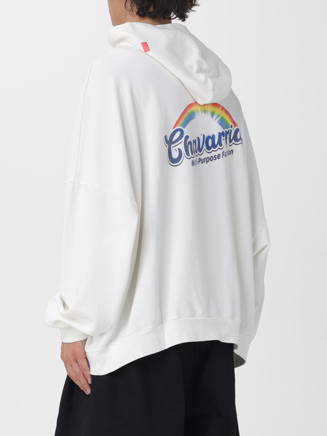 WILLY CHAVARRIA SWEATSHIRT: Sweater men Willy Chavarria, White - Img 3