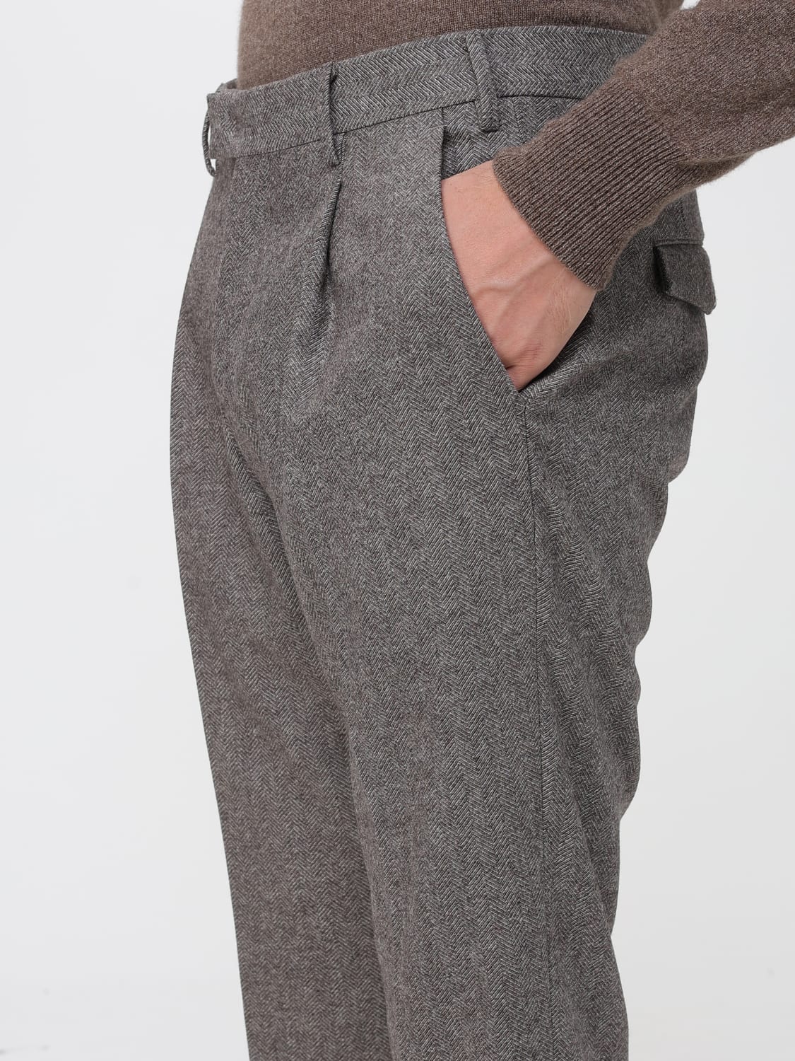 PT TORINO HOSE: Hose herren Pt Torino, Beige - Img 3