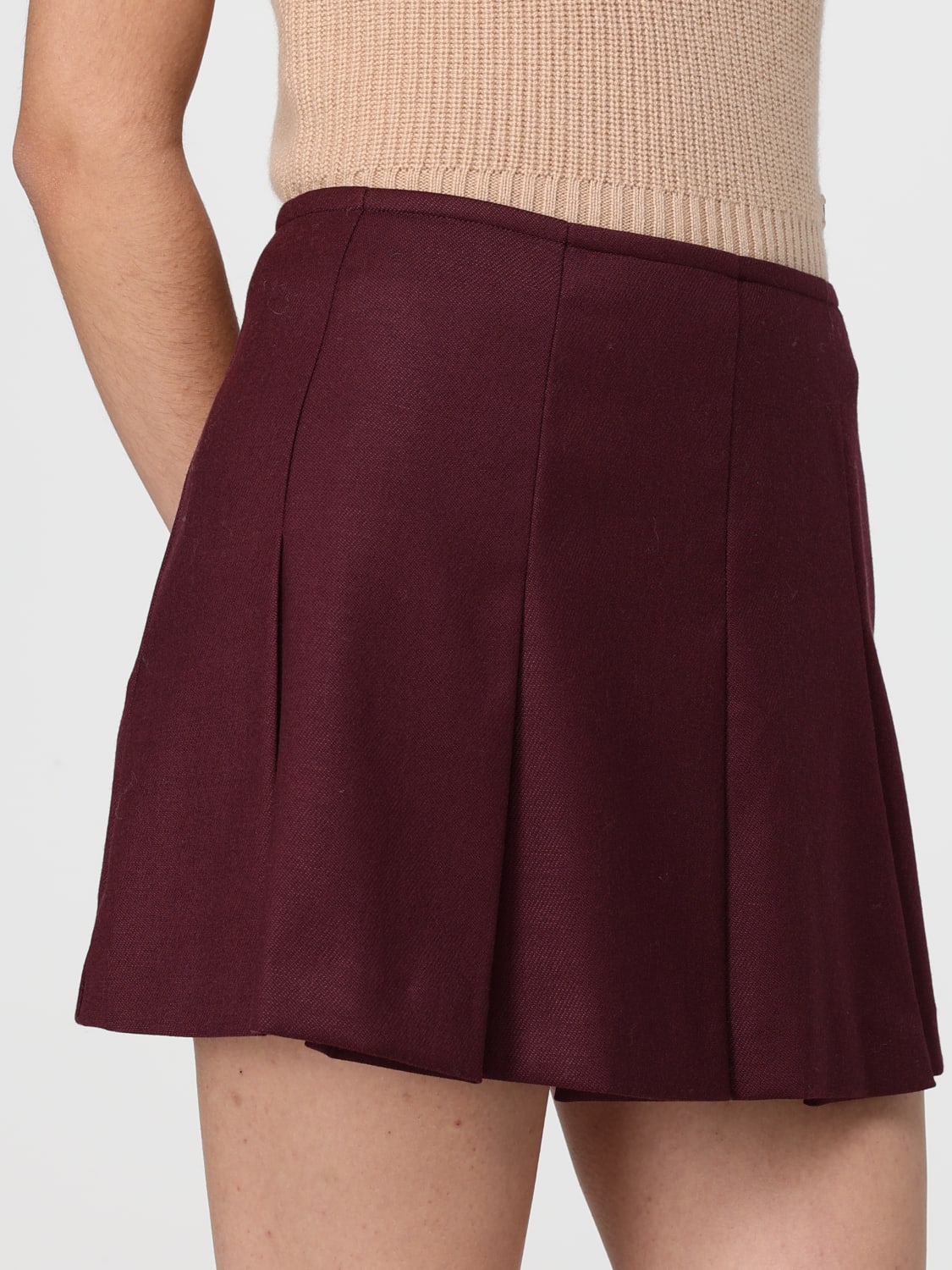 PINKO SKIRT: Skirt woman Pinko, Burgundy - Img 3