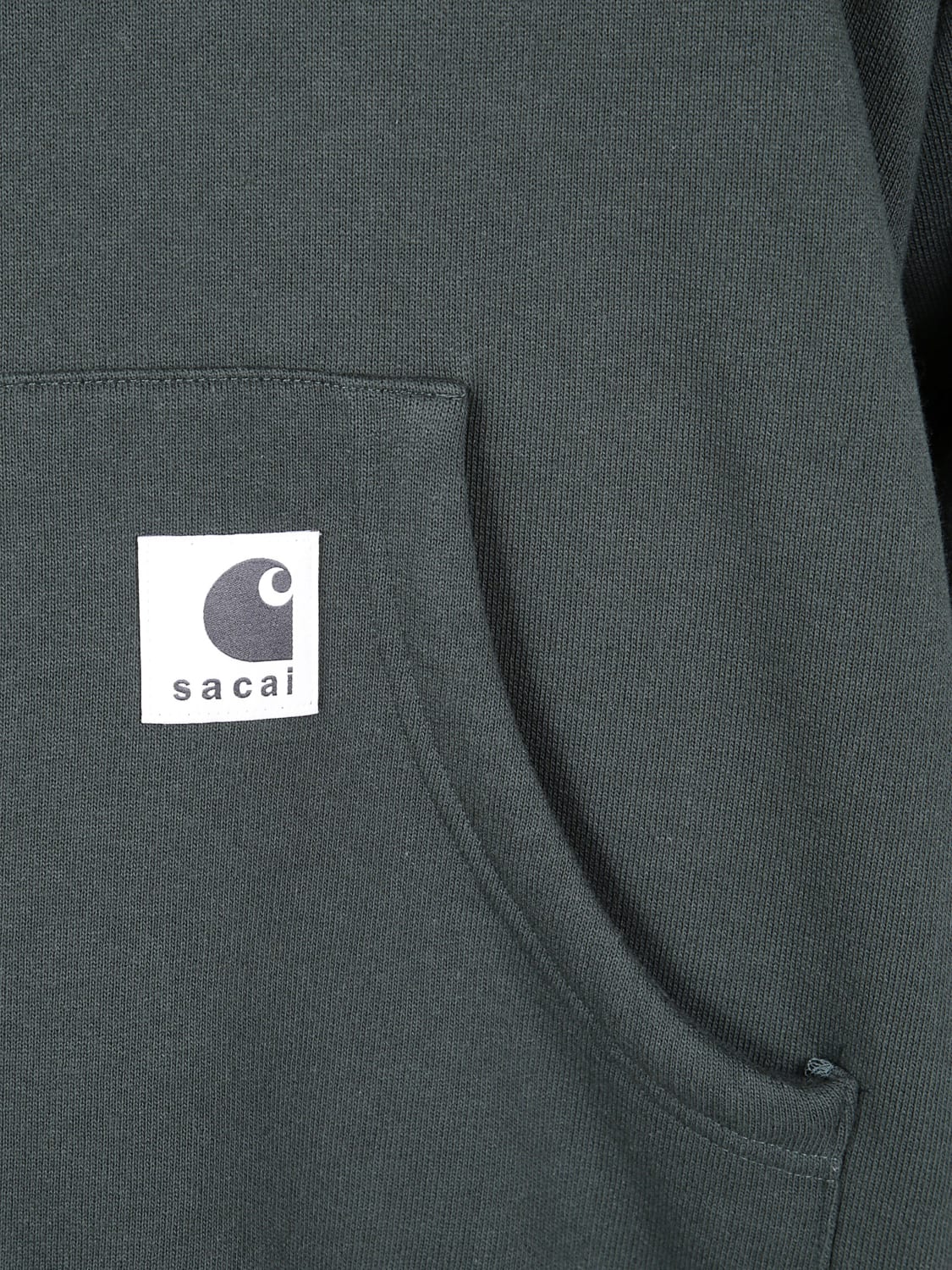 SACAI X CARHARTT WIP SWEATSHIRT: Sweatshirt men Sacai X Carhartt Wip, Green - Img 3