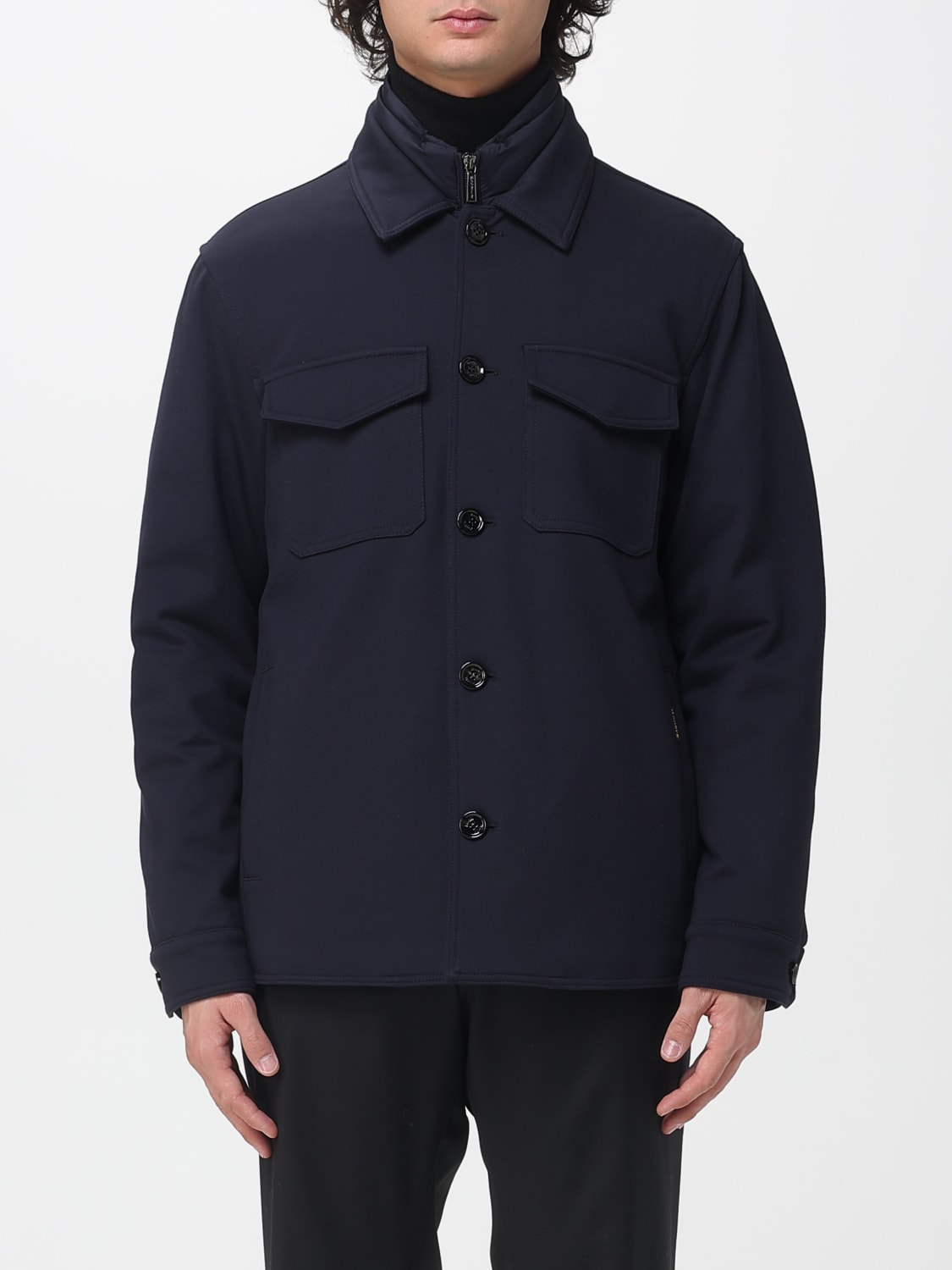 MOORER JACKET: Jacket men Moorer, Blue - Img 1