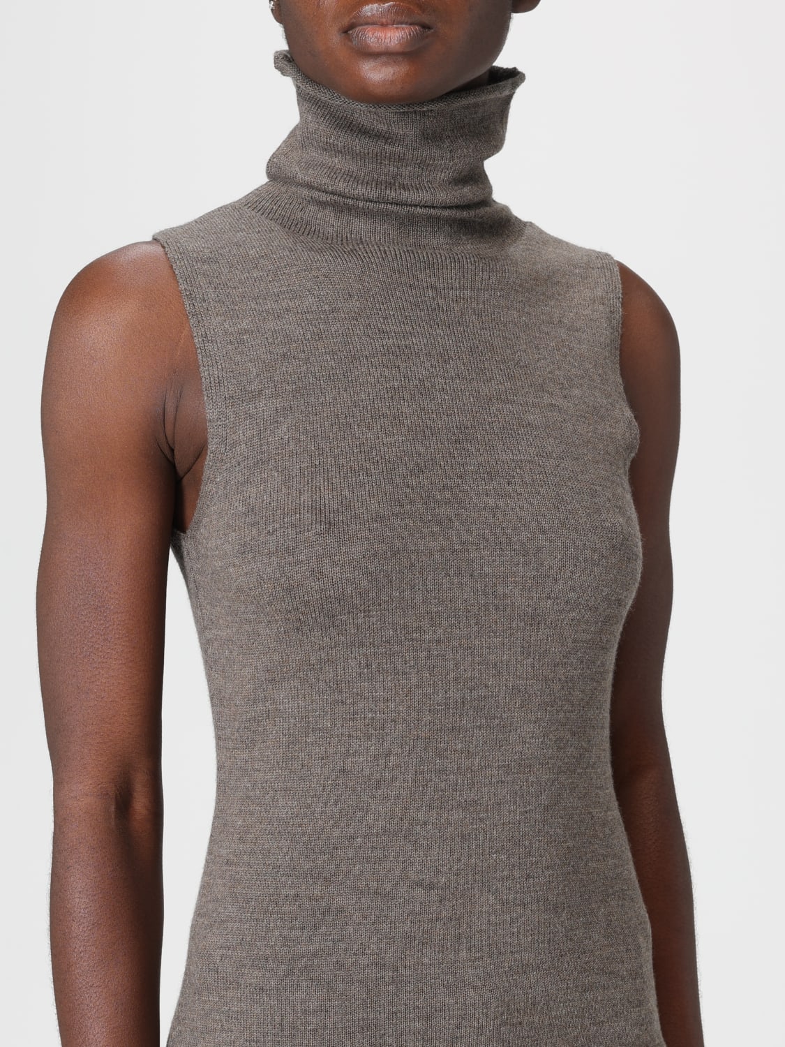 STAUD JERSEY: Jersey mujer Staud, Tórtola - Img 3