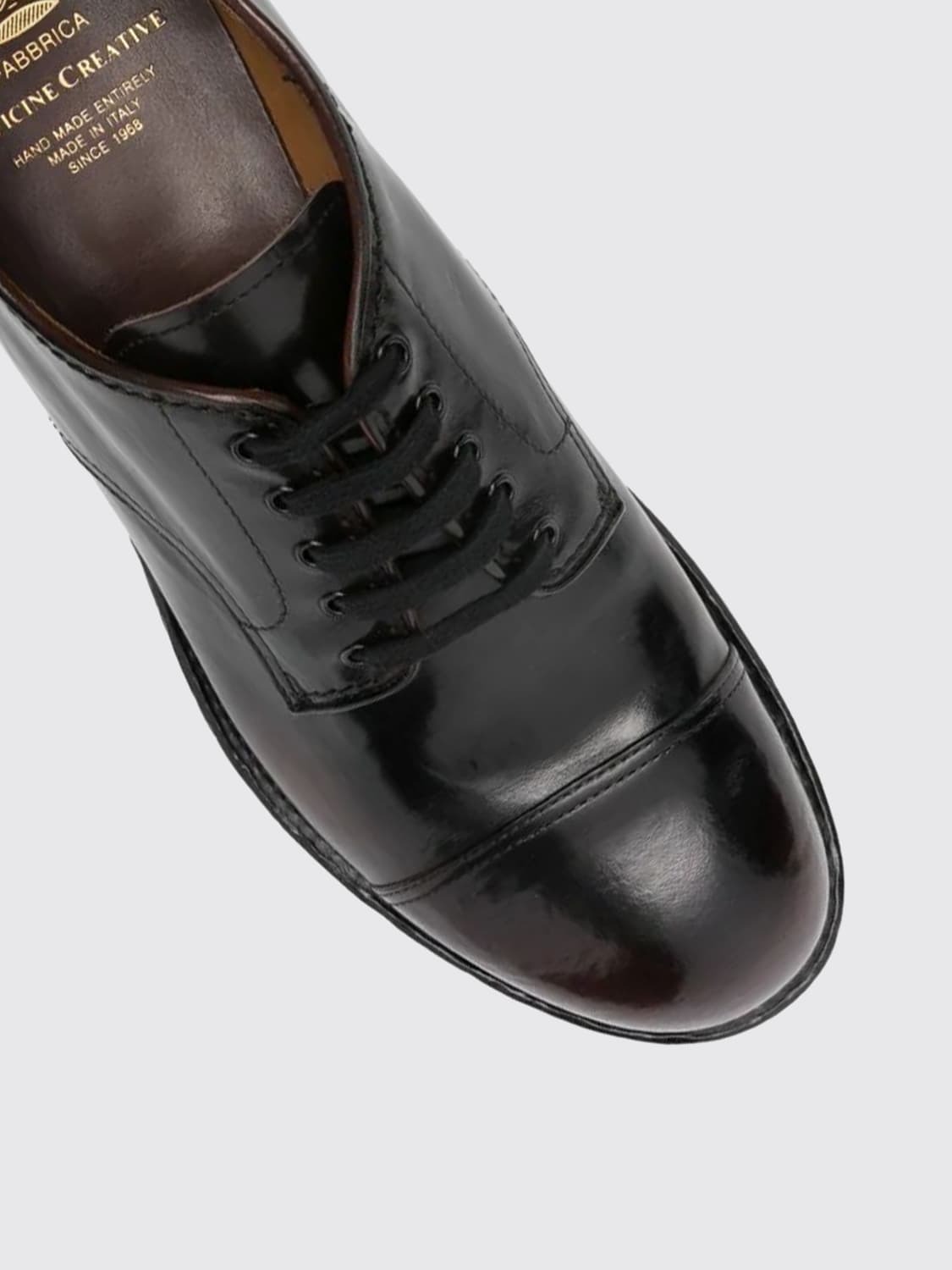 OFFICINE CREATIVE BROGUE SHOES: Shoes men Officine Creative, Coffee - Img 4