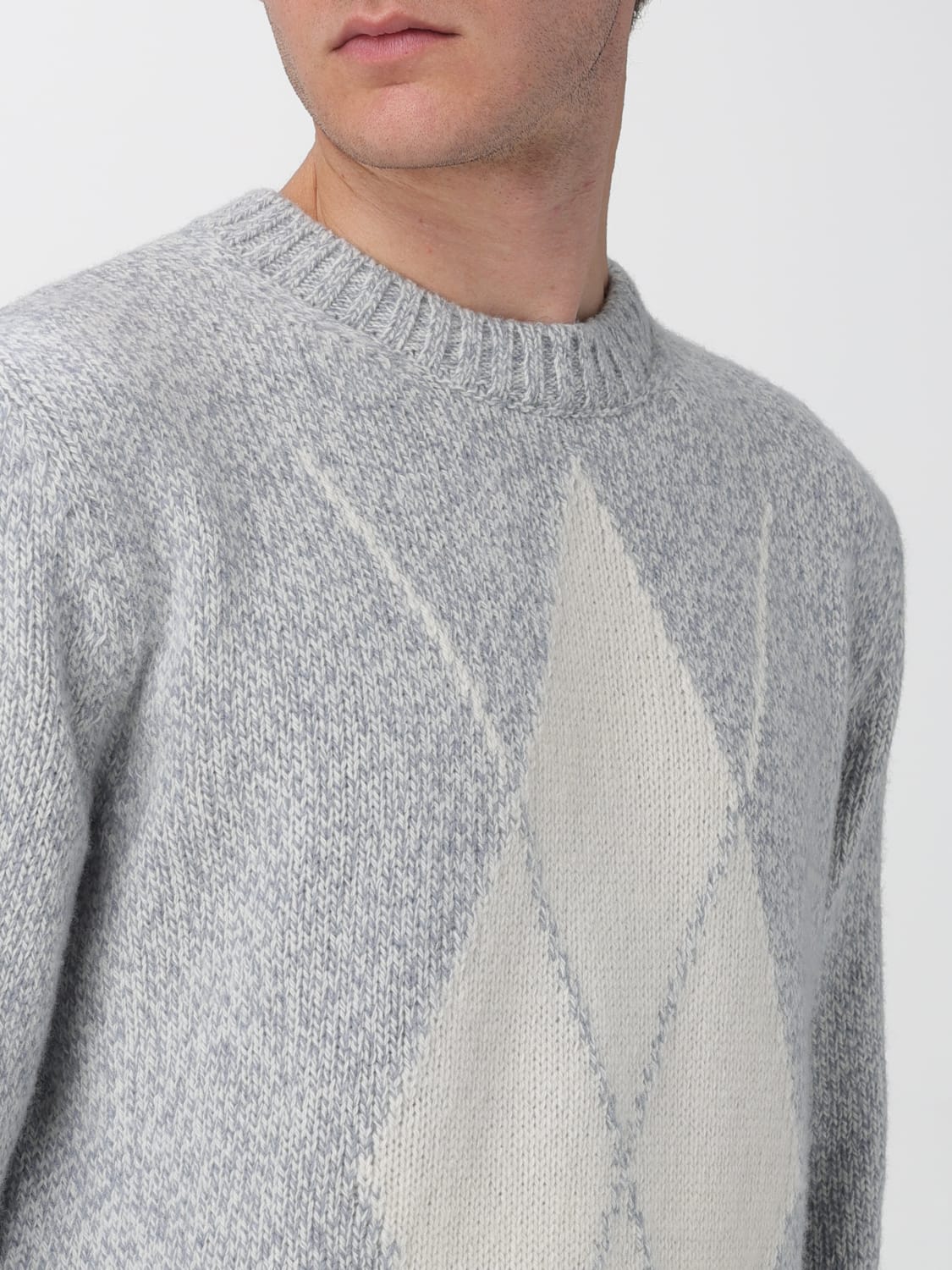 ELEVENTY PULLOVER: Pullover herren Eleventy, Grau - Img 3