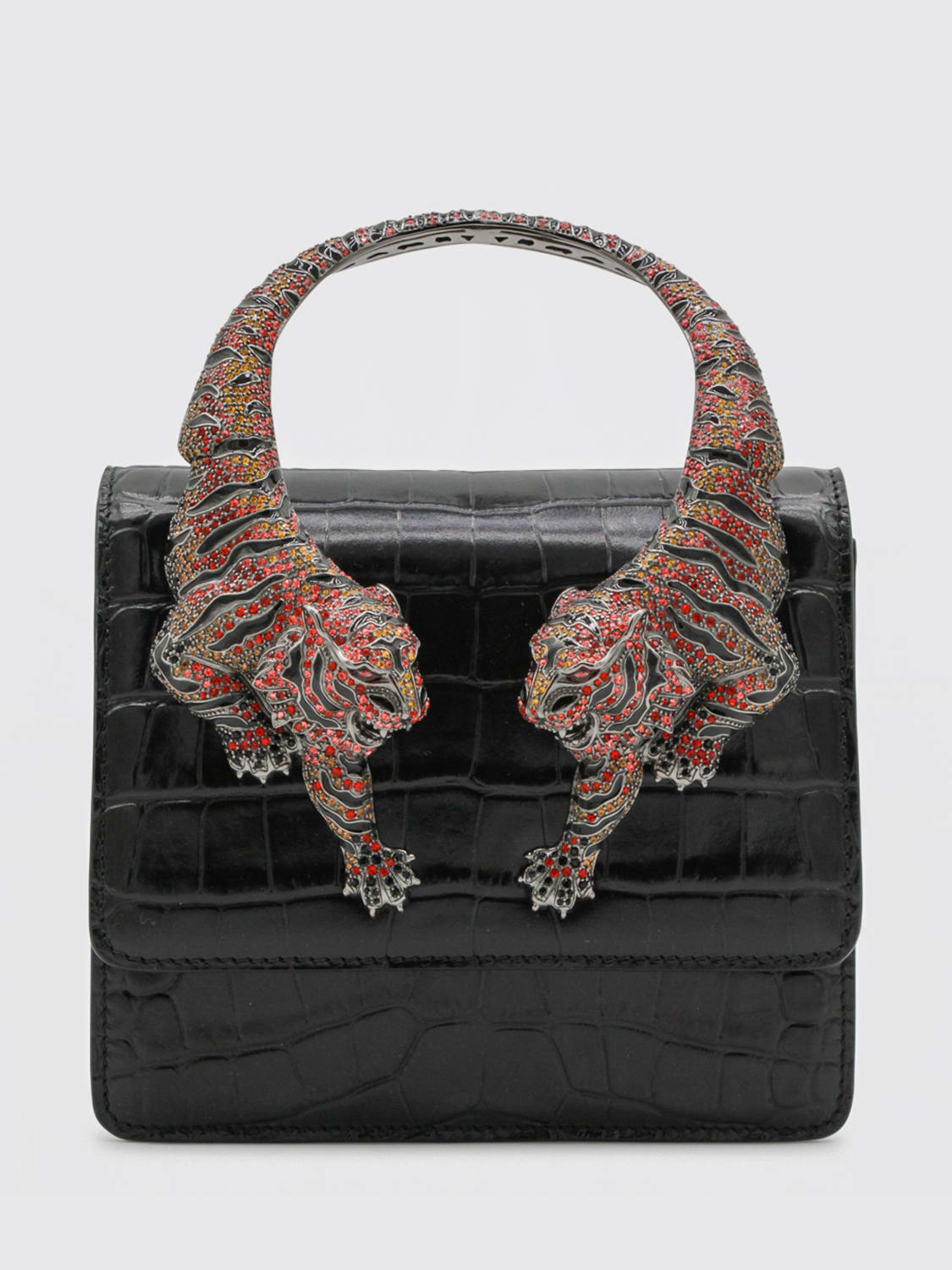 ROBERTO CAVALLI BOLSO DE MANO: Bolso de mano mujer Roberto Cavalli, Negro - Img 1