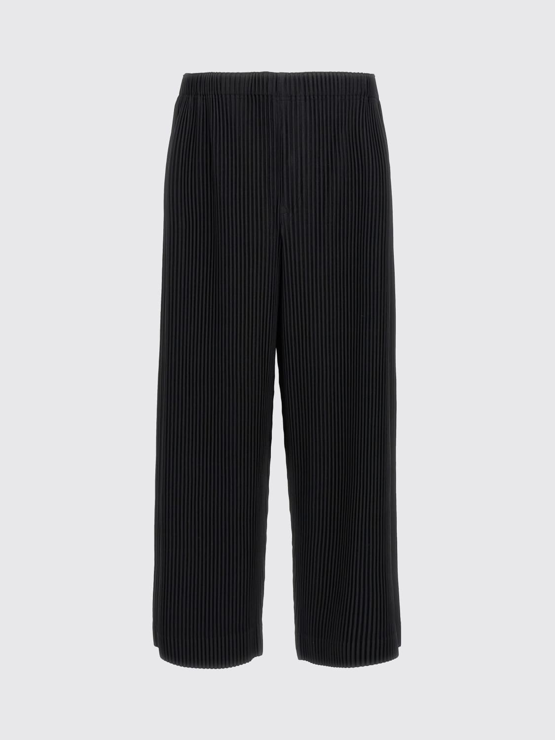 HOMME PLISSE' ISSEY MIYAKE HOSE: Hose herren Homme Plisse' Issey Miyake, Schwarz - Img 1