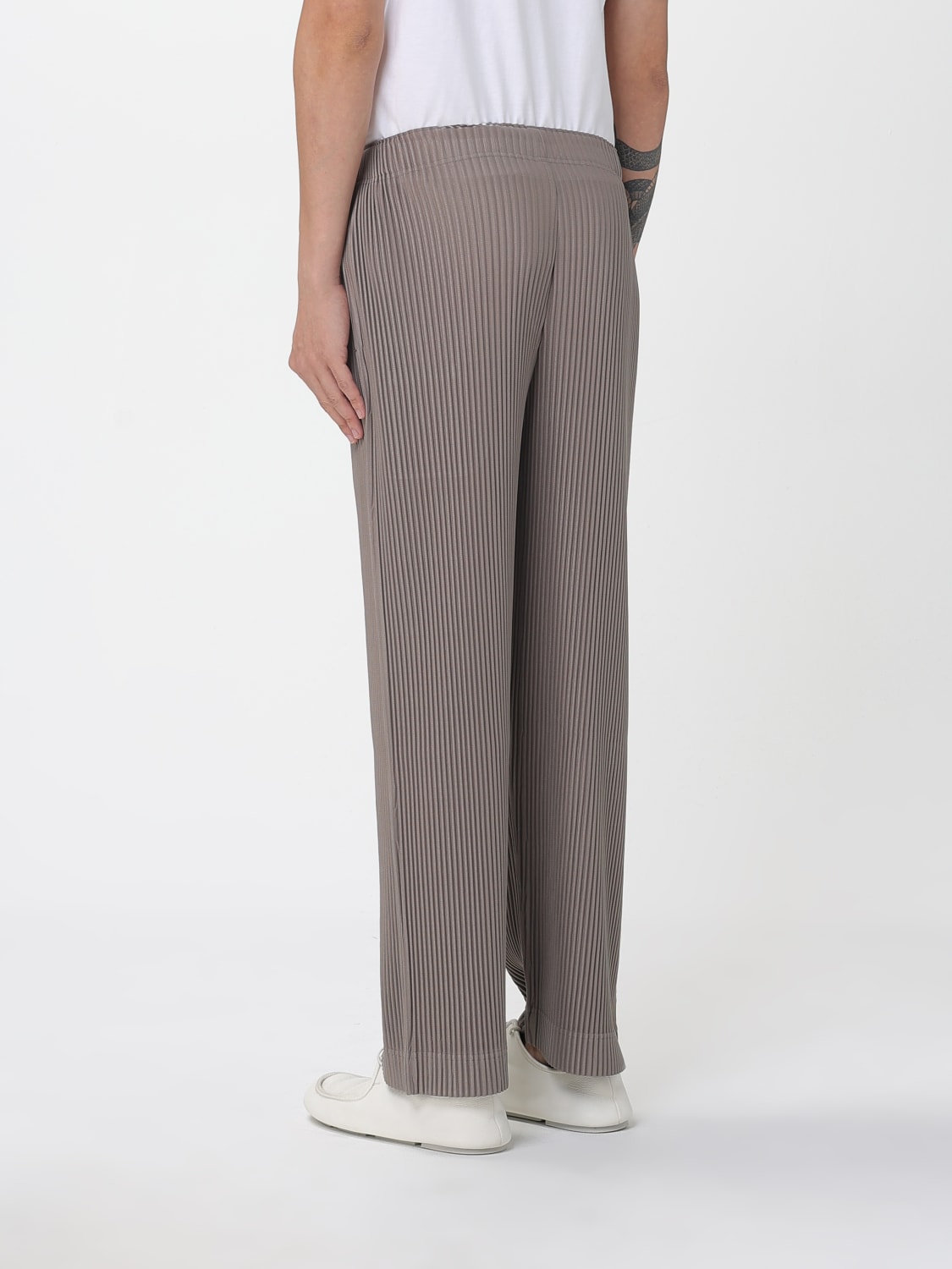 HOMME PLISSE' ISSEY MIYAKE PANTS: Pants men Homme Plisse' Issey Miyake, Beige - Img 3