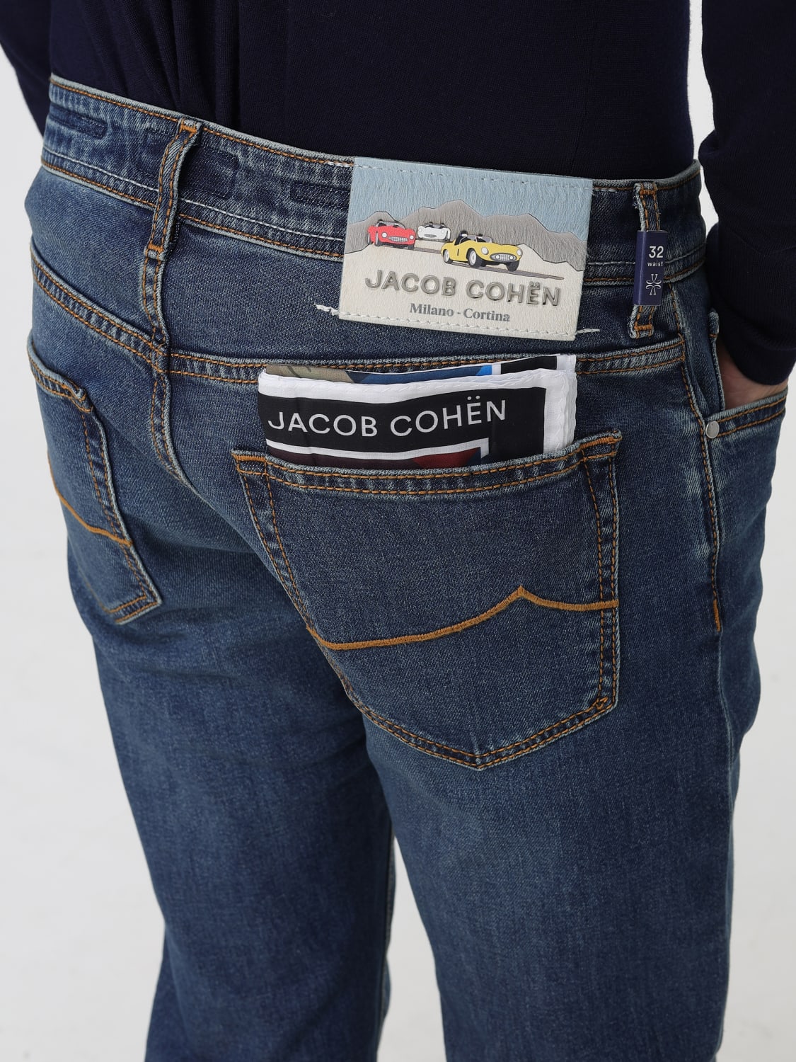 JACOB COHEN JEANS: Jeans men Jacob Cohen, Blue - Img 3