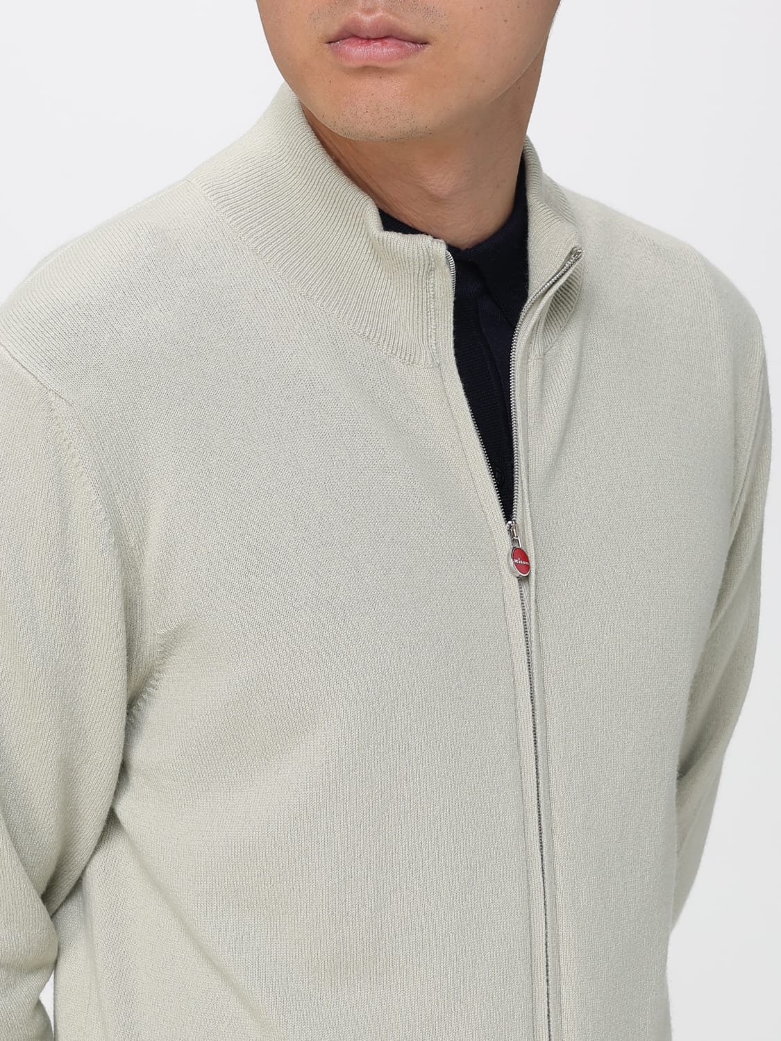 KITON SWEATER: Sweater men Kiton, Sage - Img 5