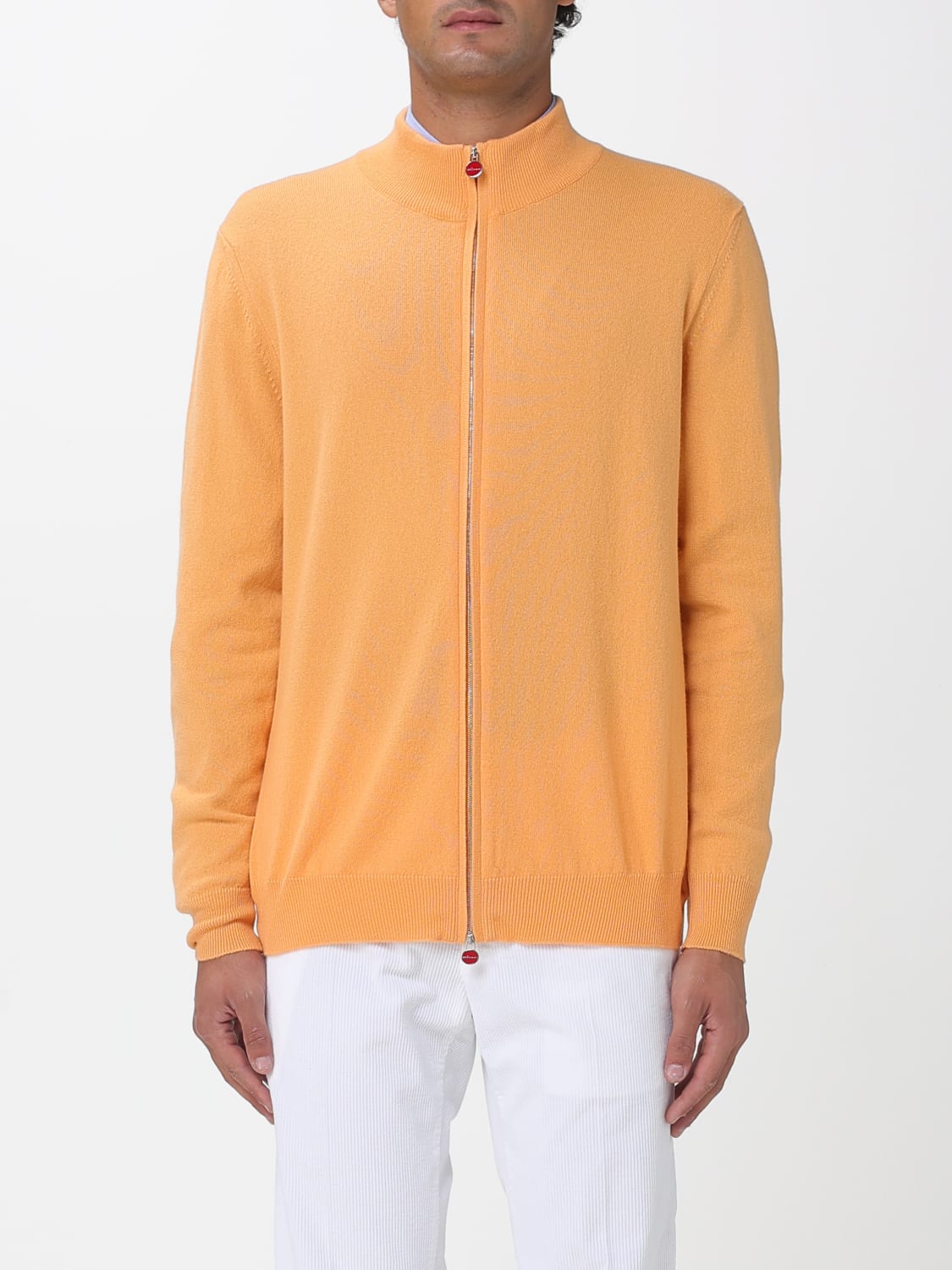 KITON SWEATER: Sweater men Kiton, Orange - Img 1