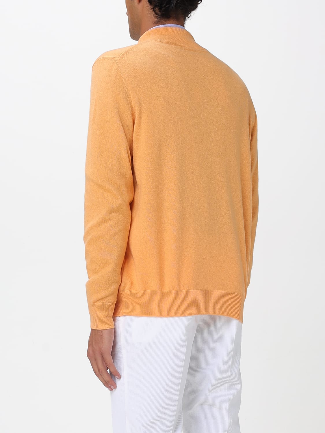 KITON SWEATER: Sweater men Kiton, Orange - Img 2