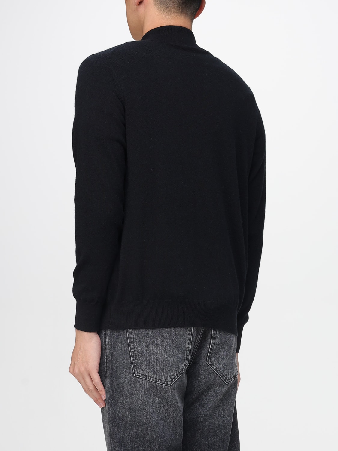 KITON PULL: Pull homme Kiton, Noir - Img 3