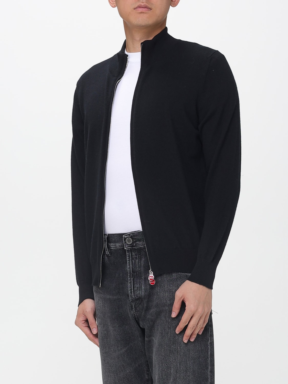 KITON PULL: Pull homme Kiton, Noir - Img 4