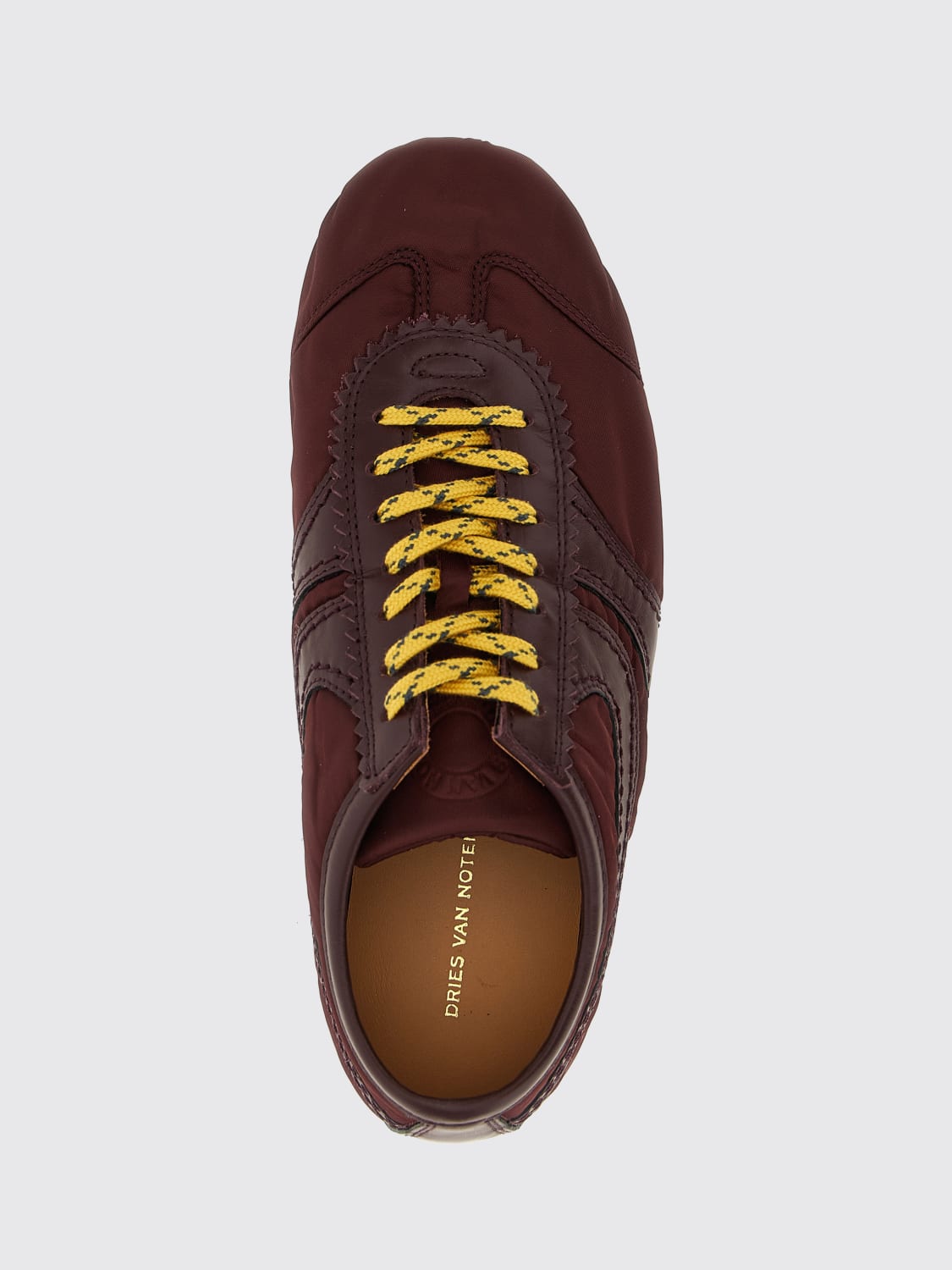 DRIES VAN NOTEN BASKETS: Baskets femme Dries Van Noten, Bordeaux - Img 4