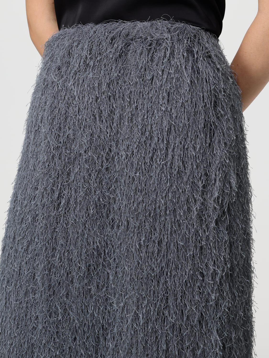 DRIES VAN NOTEN SKIRT: Skirt woman Dries Van Noten, Grey - Img 4
