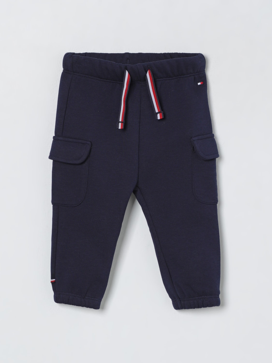 TOMMY HILFIGER PANTALONI: Pantaloni jogging in cotone Tommy Hilfiger, Blue - Img 1