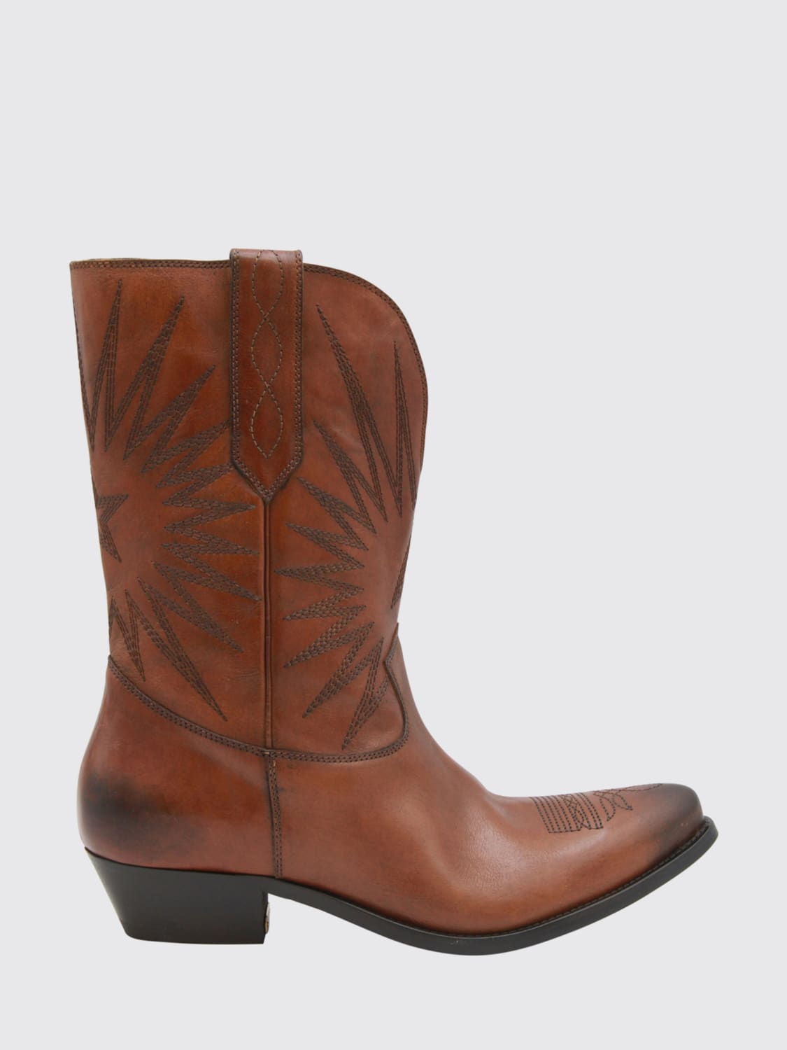 GOLDEN GOOSE БОТИНКИ: Ботинки Мужское Golden Goose, Коричневый - Img 1